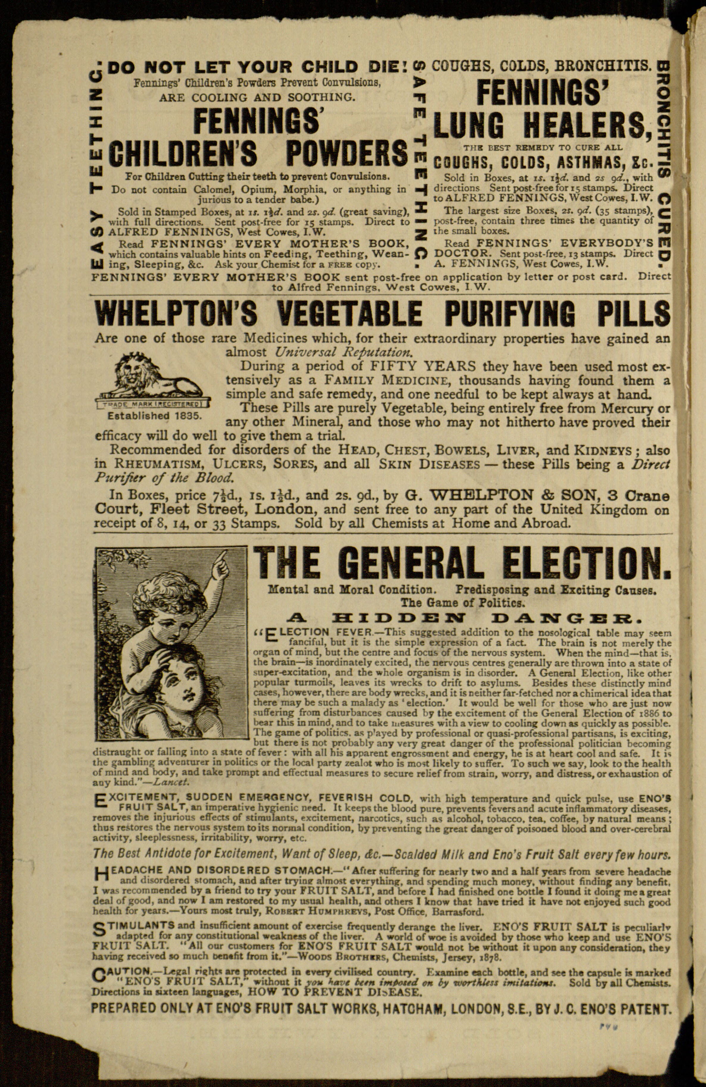 Ally Sloper's Summer Number 1886, page 2. Public domain. Source: https://archive.org/details/ally-slopers-summer-number-for-1886