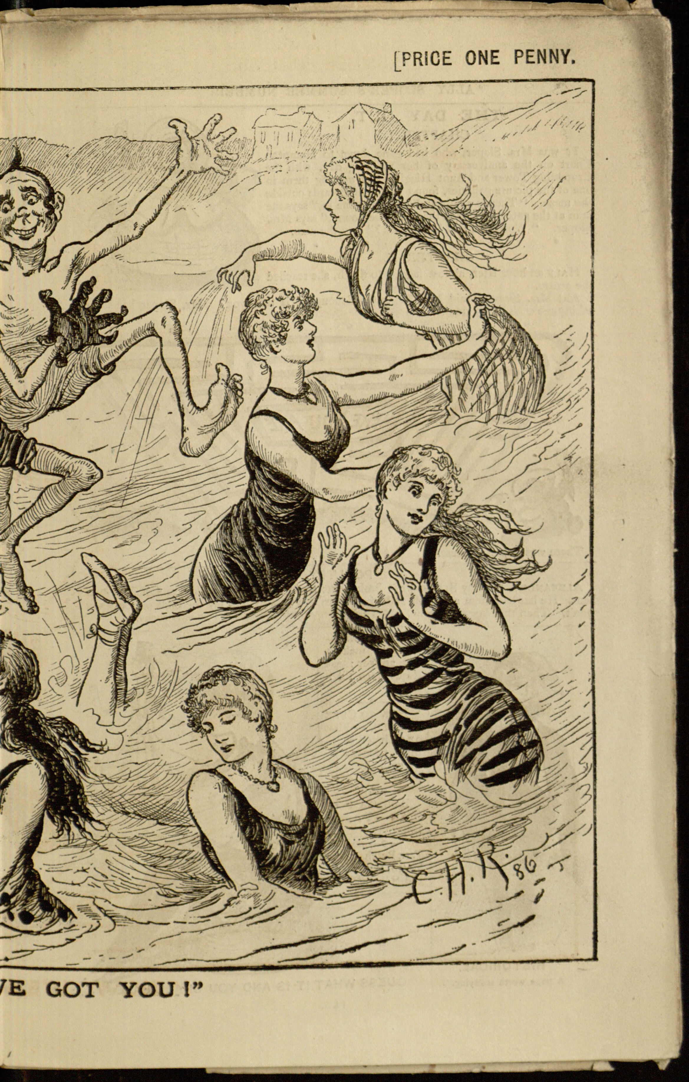 Ally Sloper's Summer Number 1886, page 14. Public domain. Source: https://archive.org/details/ally-slopers-summer-number-for-1886