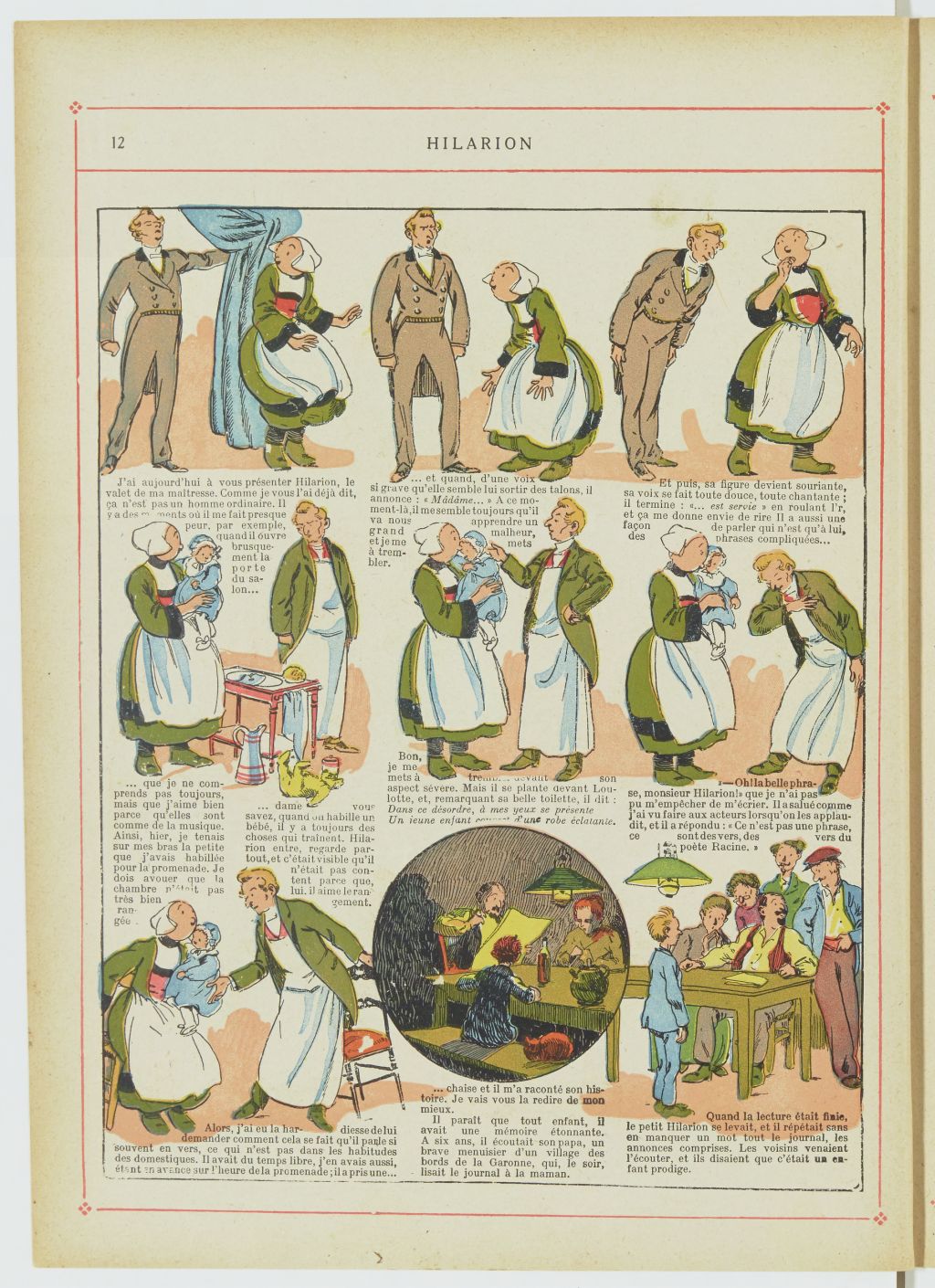 Bécassine – Bécassine nourrice (1922), page 13. Caumery & J.-P. Pinchon. Domaine public. Source gallica.bnf.fr / BnF.