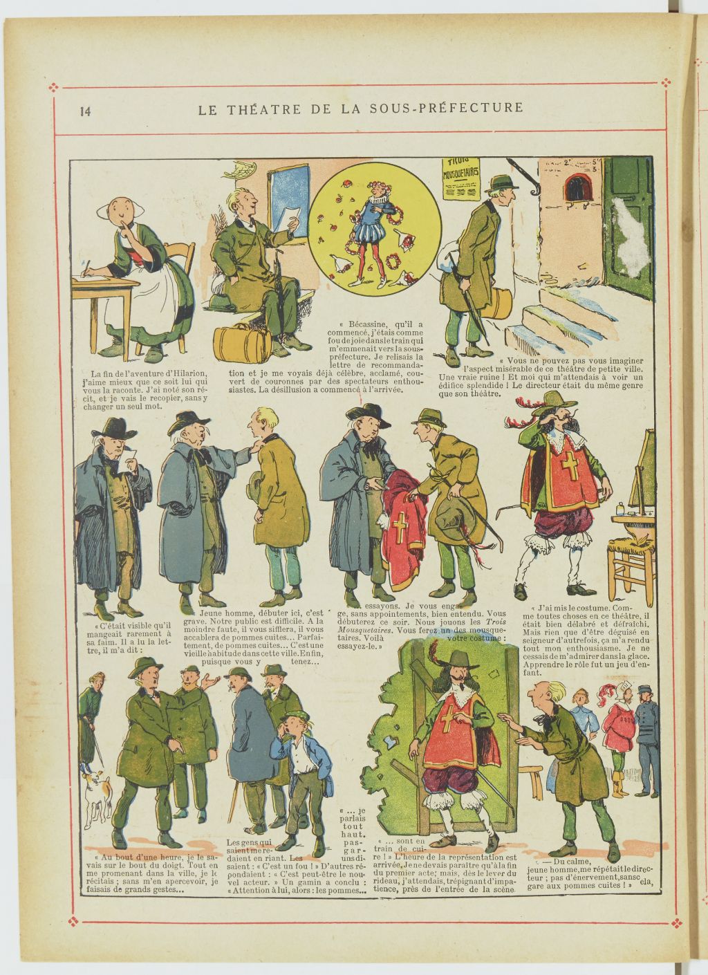 Bécassine – Bécassine nourrice (1922), page 15. Caumery & J.-P. Pinchon. Domaine public. Source gallica.bnf.fr / BnF.