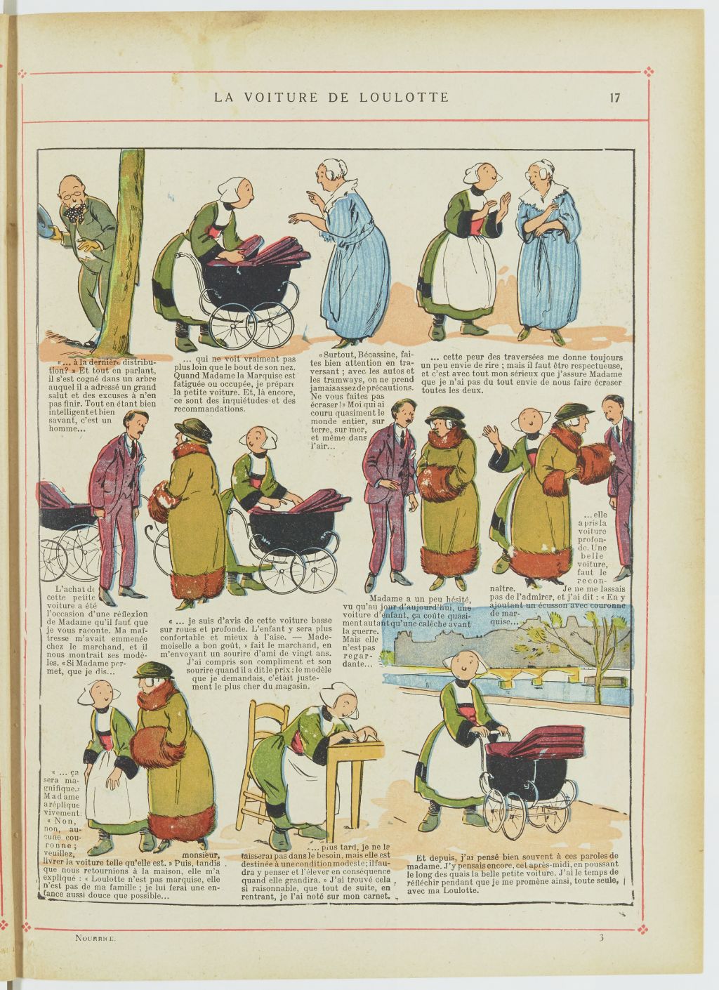 Bécassine – Bécassine nourrice (1922), page 18. Caumery & J.-P. Pinchon. Domaine public. Source gallica.bnf.fr / BnF.