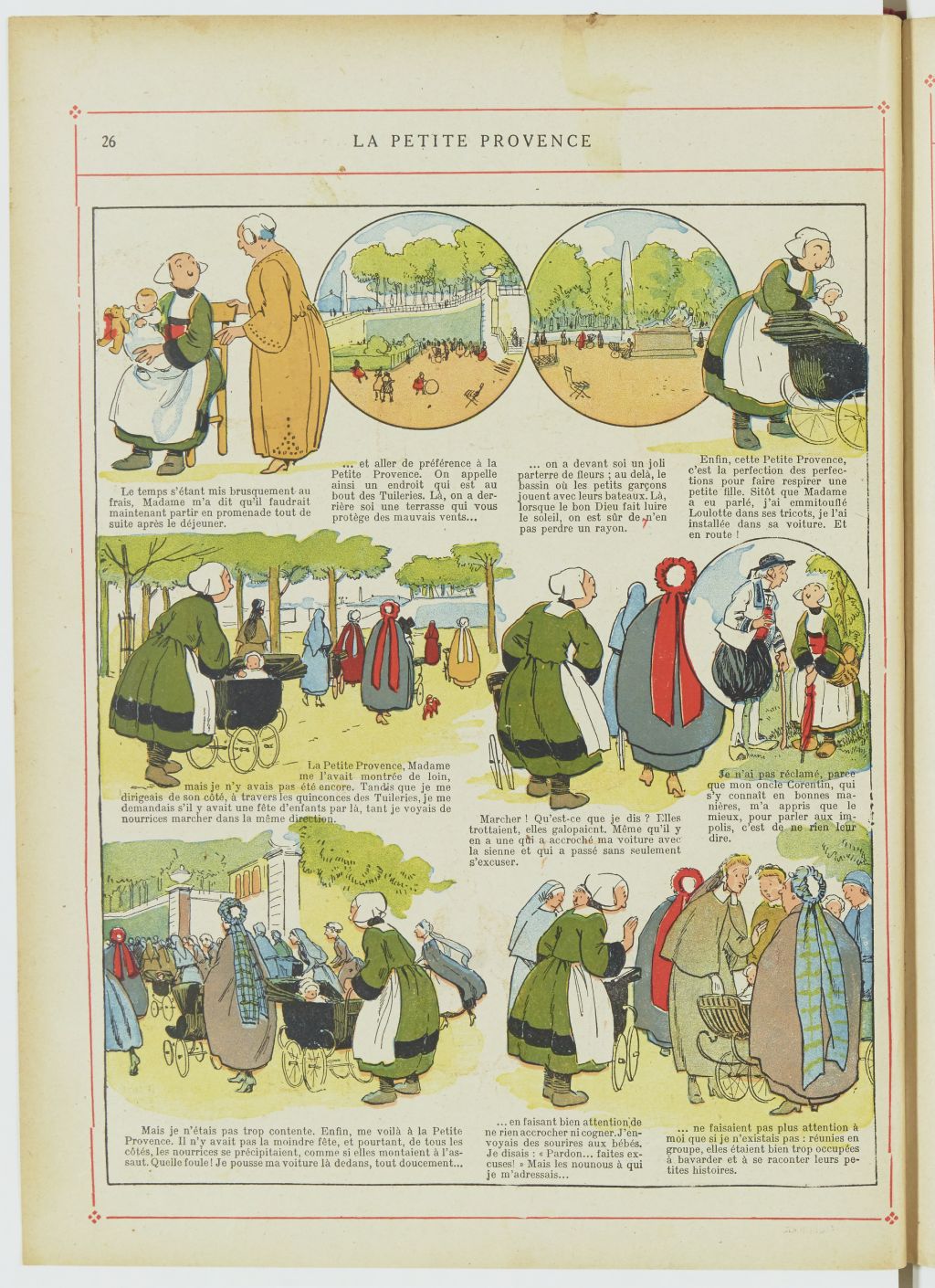 Bécassine – Bécassine nourrice (1922), page 27. Caumery & J.-P. Pinchon. Domaine public. Source gallica.bnf.fr / BnF.