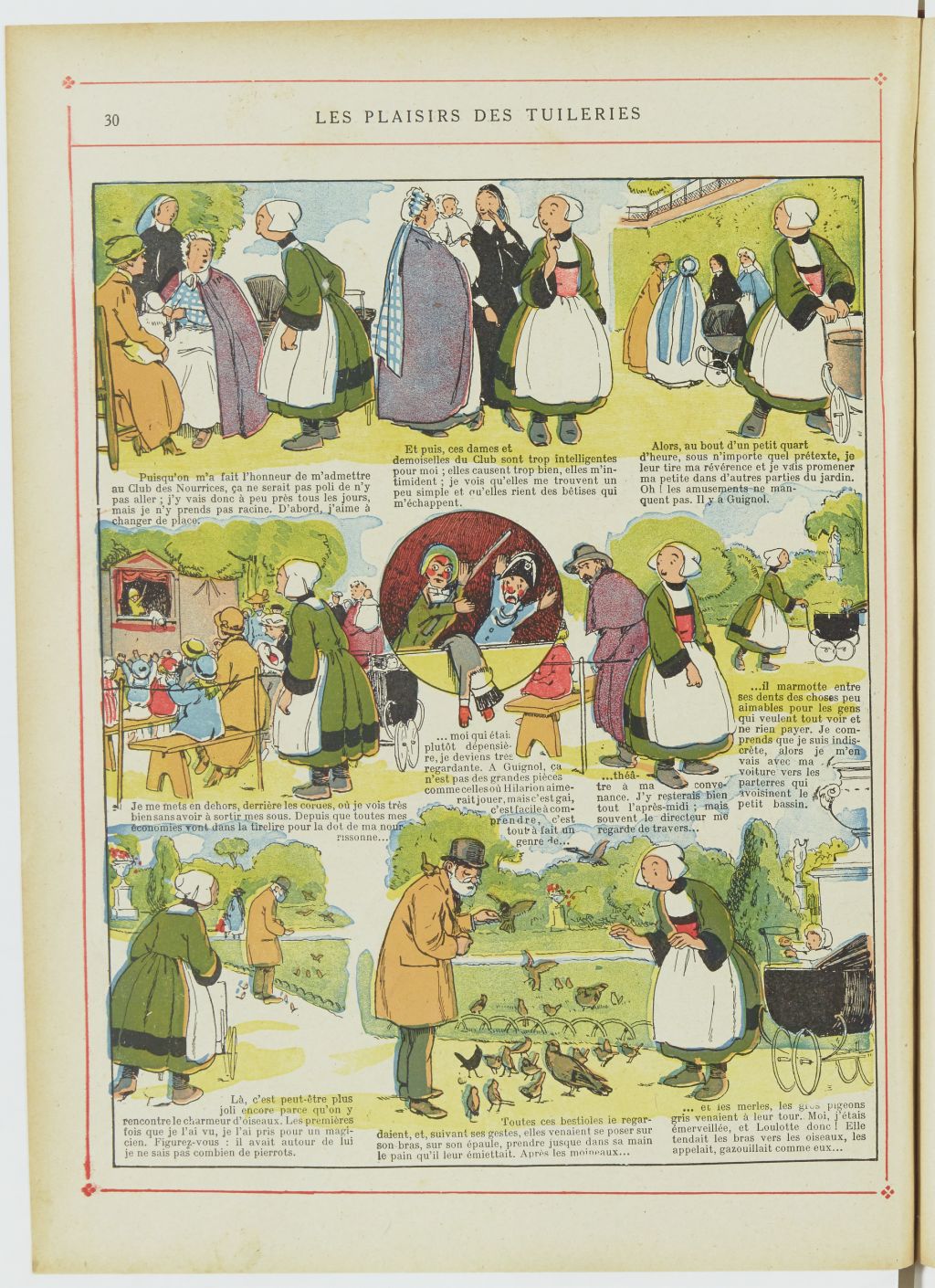 Bécassine – Bécassine nourrice (1922), page 31. Caumery & J.-P. Pinchon. Domaine public. Source gallica.bnf.fr / BnF.