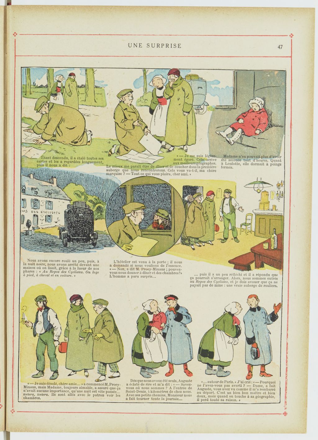 Bécassine – Bécassine nourrice (1922), page 48. Caumery & J.-P. Pinchon. Domaine public. Source gallica.bnf.fr / BnF.