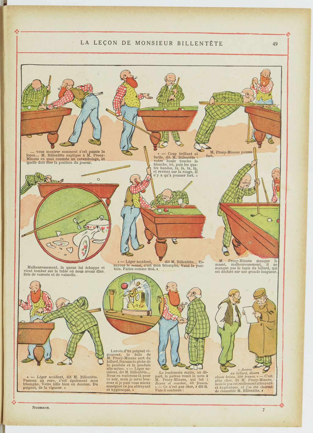 Bécassine – Bécassine nourrice (1922), page 50. Caumery & J.-P. Pinchon. Domaine public. Source gallica.bnf.fr / BnF.