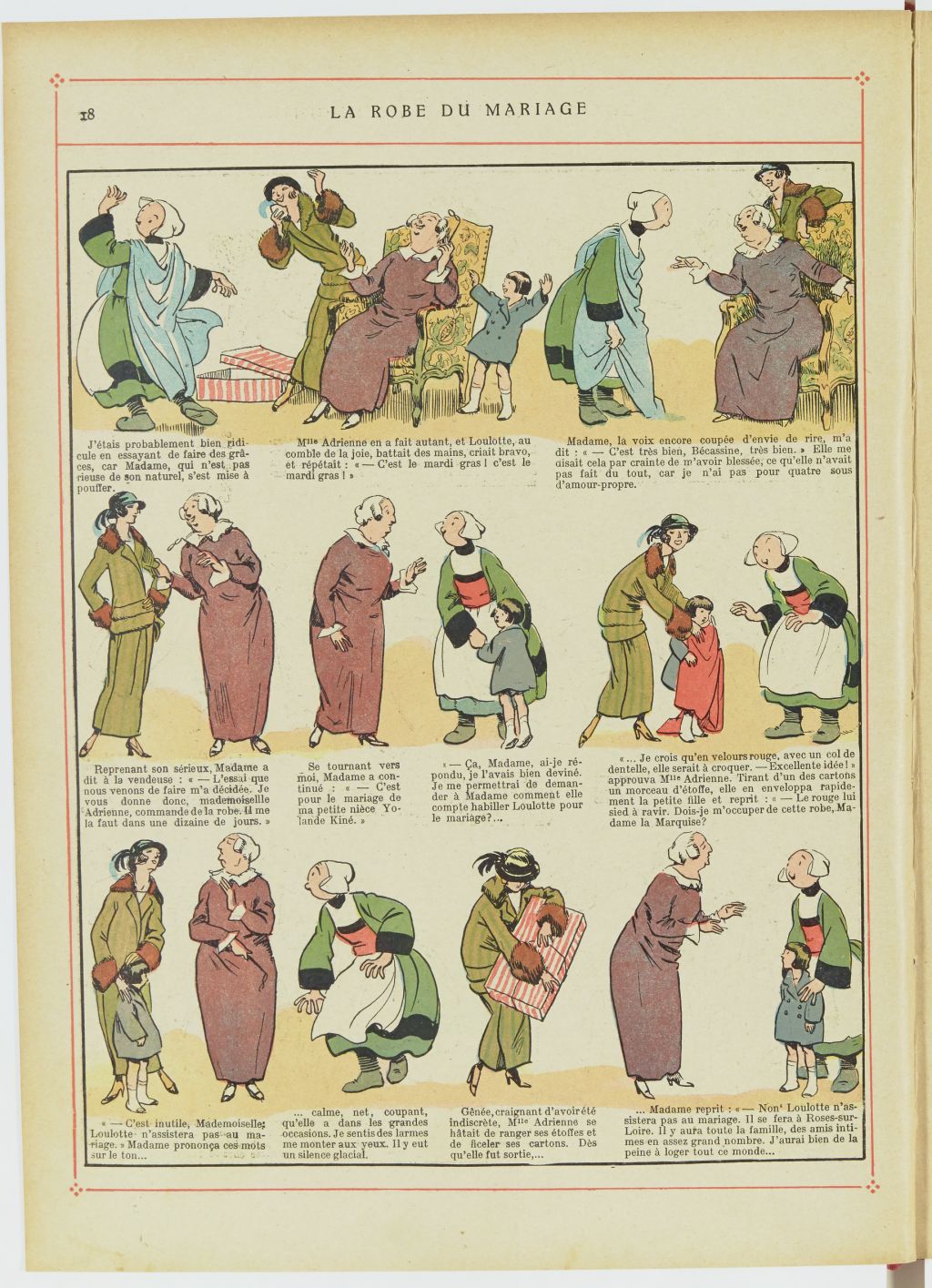 Bécassine – Les Bonnes Idées de Bécassine (1924), page 19. Caumery & J.-P. Pinchon. Domaine public. Source gallica.bnf.fr / BnF.