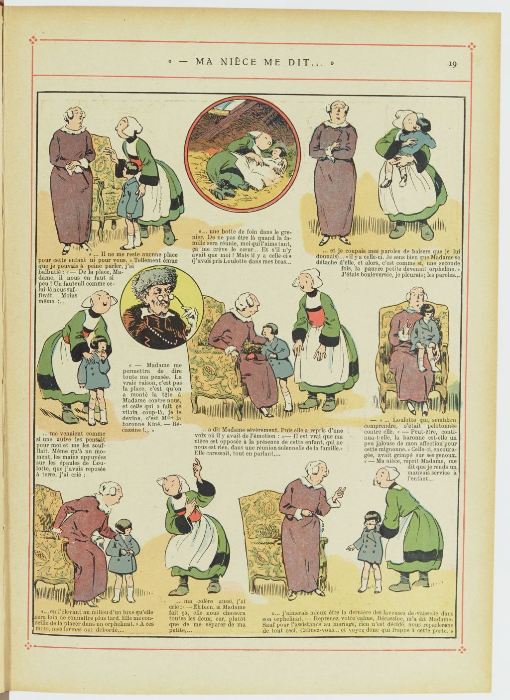 Bécassine – Les Bonnes Idées de Bécassine (1924), page 20. Caumery & J.-P. Pinchon. Domaine public. Source gallica.bnf.fr / BnF.