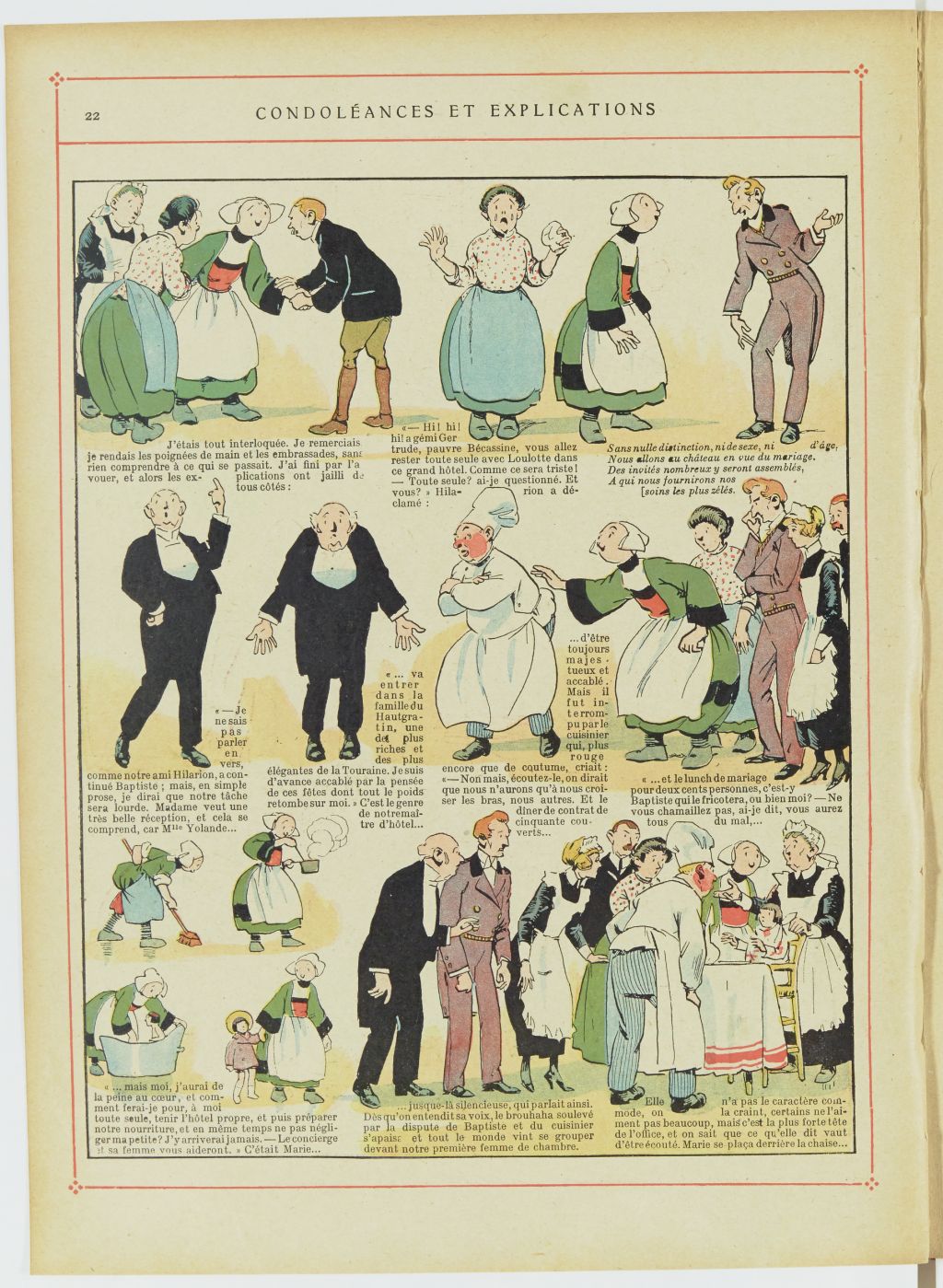 Bécassine – Les Bonnes Idées de Bécassine (1924), page 23. Caumery & J.-P. Pinchon. Domaine public. Source gallica.bnf.fr / BnF.