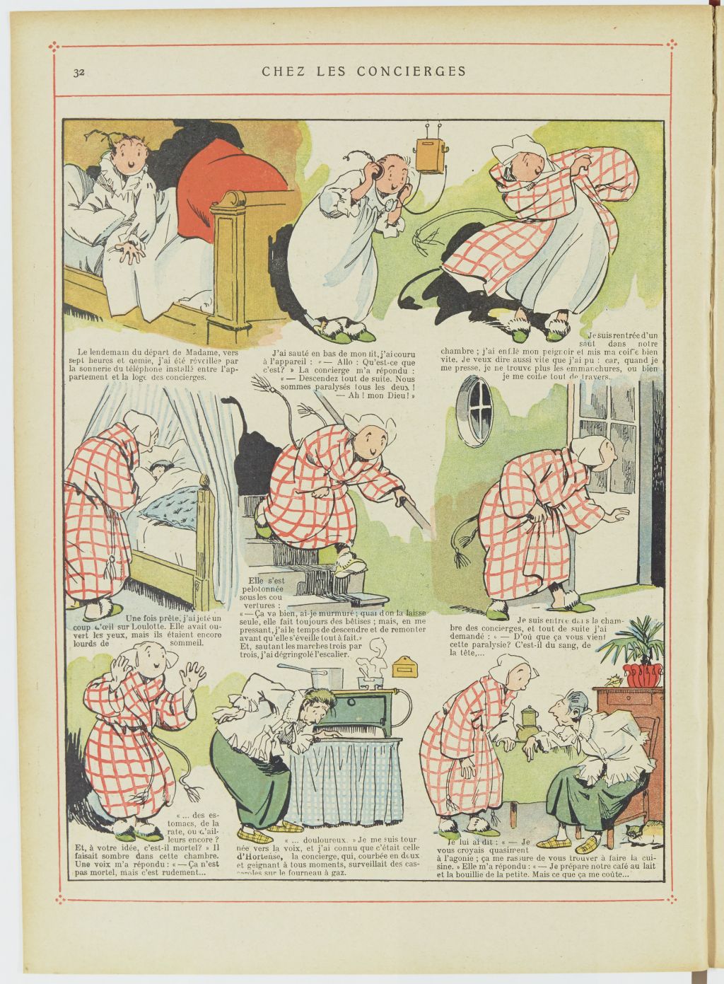 Bécassine – Les Bonnes Idées de Bécassine (1924), page 33. Caumery & J.-P. Pinchon. Domaine public. Source gallica.bnf.fr / BnF.