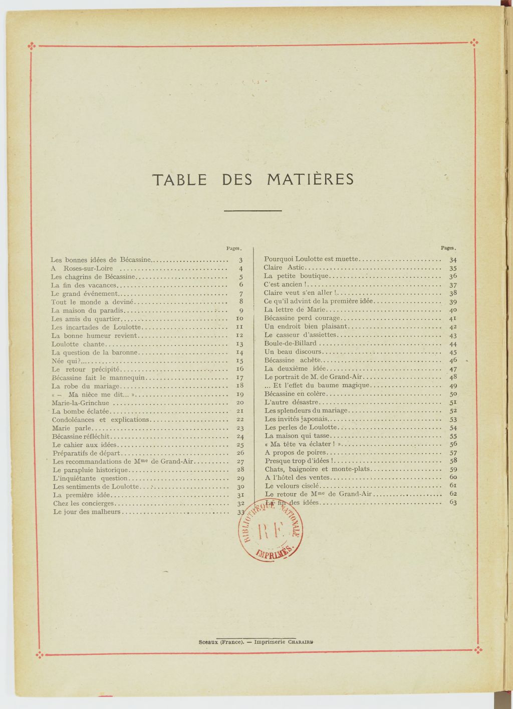Bécassine – Les Bonnes Idées de Bécassine (1924), page 65. Caumery & J.-P. Pinchon. Domaine public. Source gallica.bnf.fr / BnF.
