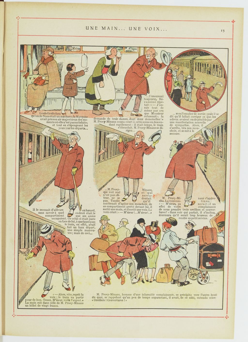 Bécassine – Bécassine au Pays basque (1925), page 14. Caumery & J.-P. Pinchon. Domaine public. Source gallica.bnf.fr / BnF.