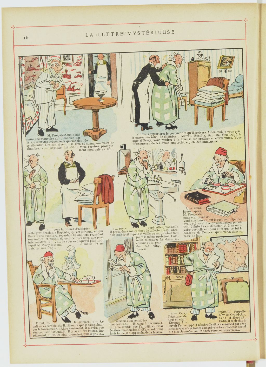 Bécassine – Bécassine au Pays basque (1925), page 17. Caumery & J.-P. Pinchon. Domaine public. Source gallica.bnf.fr / BnF.