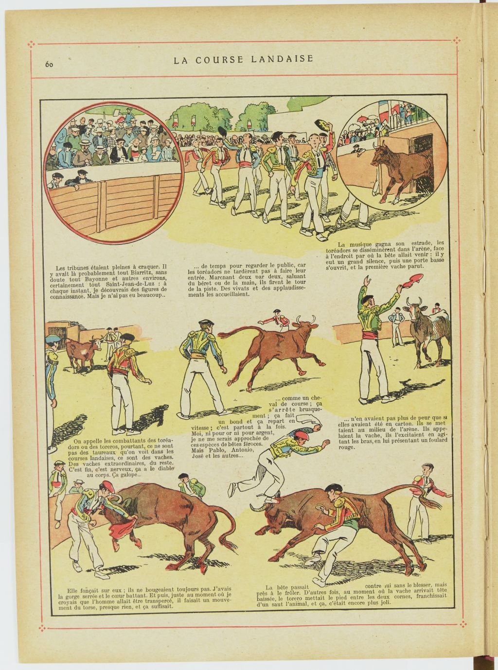 Bécassine – Bécassine au Pays basque (1925), page 61. Caumery & J.-P. Pinchon. Domaine public. Source gallica.bnf.fr / BnF.