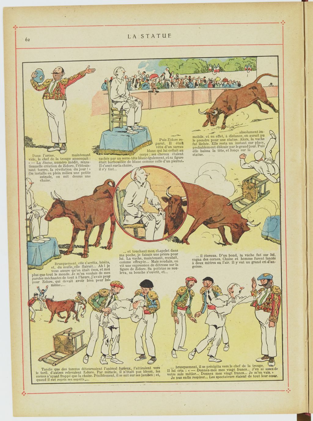 Bécassine – Bécassine au Pays basque (1925), page 63. Caumery & J.-P. Pinchon. Domaine public. Source gallica.bnf.fr / BnF.