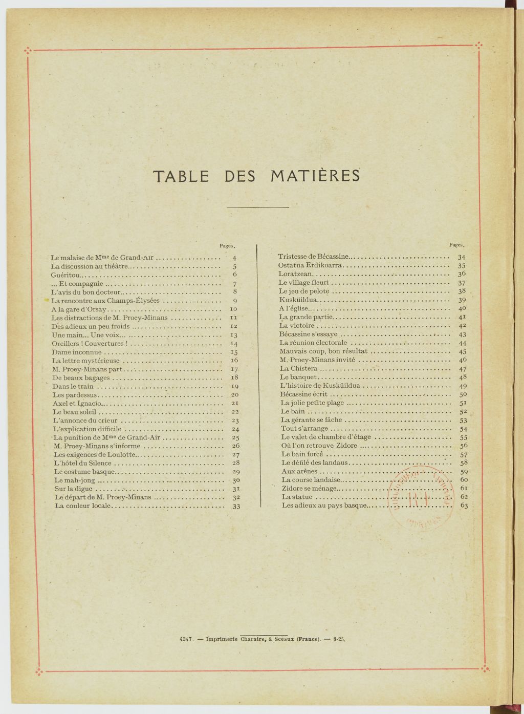 Bécassine – Bécassine au Pays basque (1925), page 65. Caumery & J.-P. Pinchon. Domaine public. Source gallica.bnf.fr / BnF.