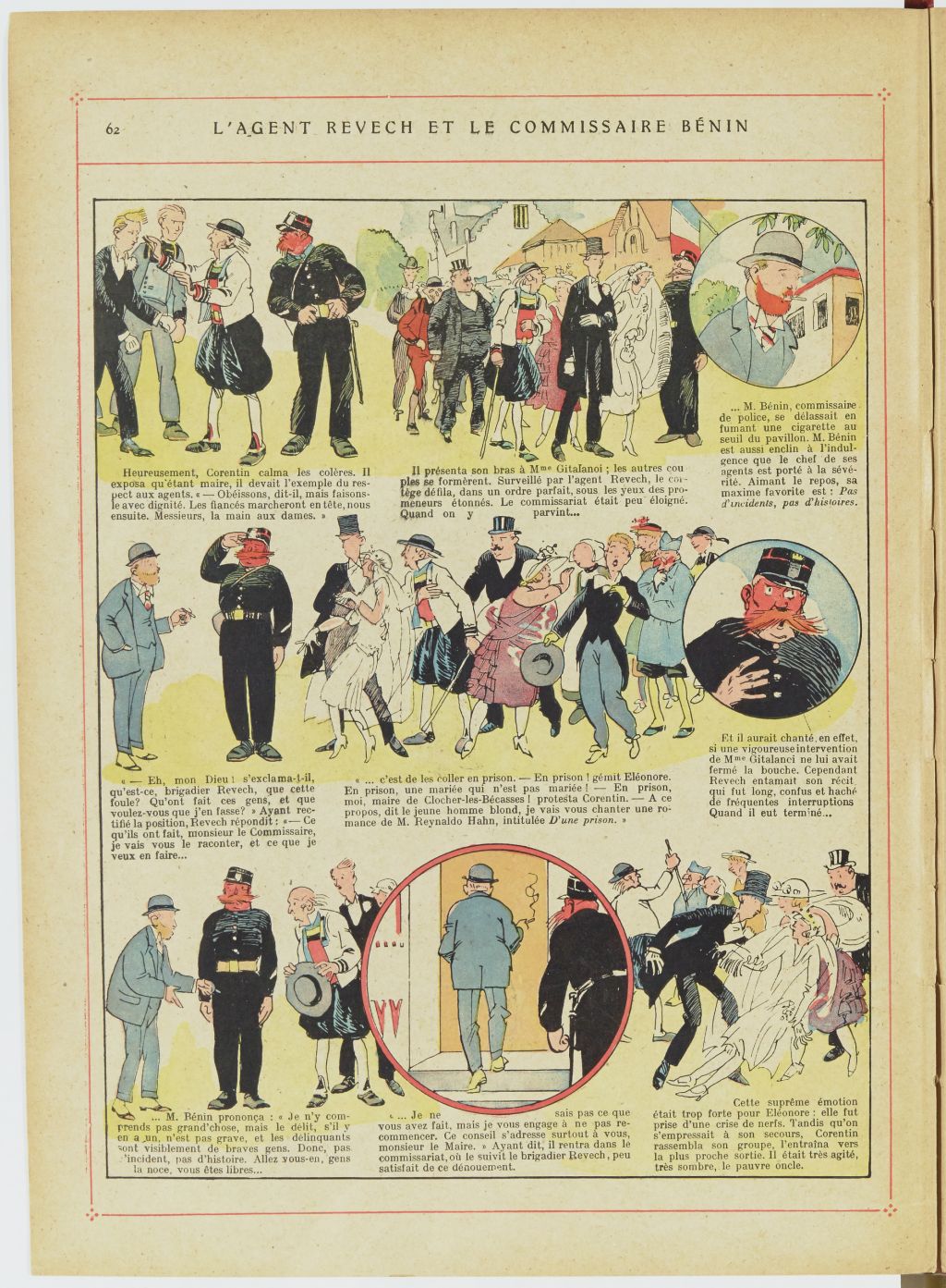 Bécassine – Bécassine, son oncle et leurs amis (1926), page 63. Caumery & J.-P. Pinchon. Domaine public. Source gallica.bnf.fr / BnF.