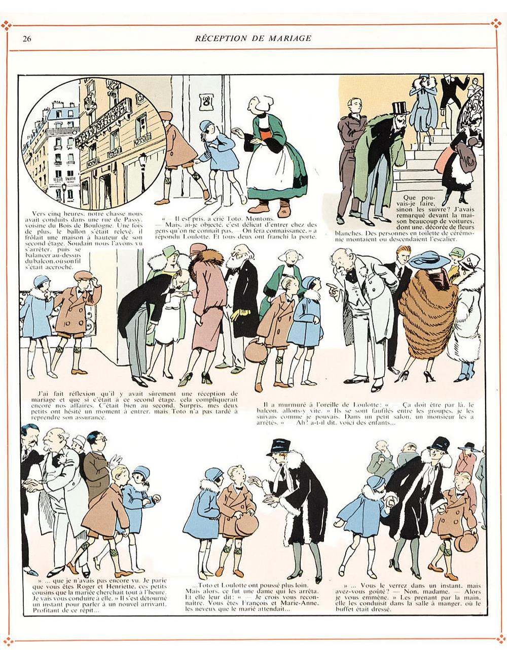Bécassine – L'Automobile de Bécassine (1927), page 26. Caumery & J.-P. Pinchon. Domaine public.