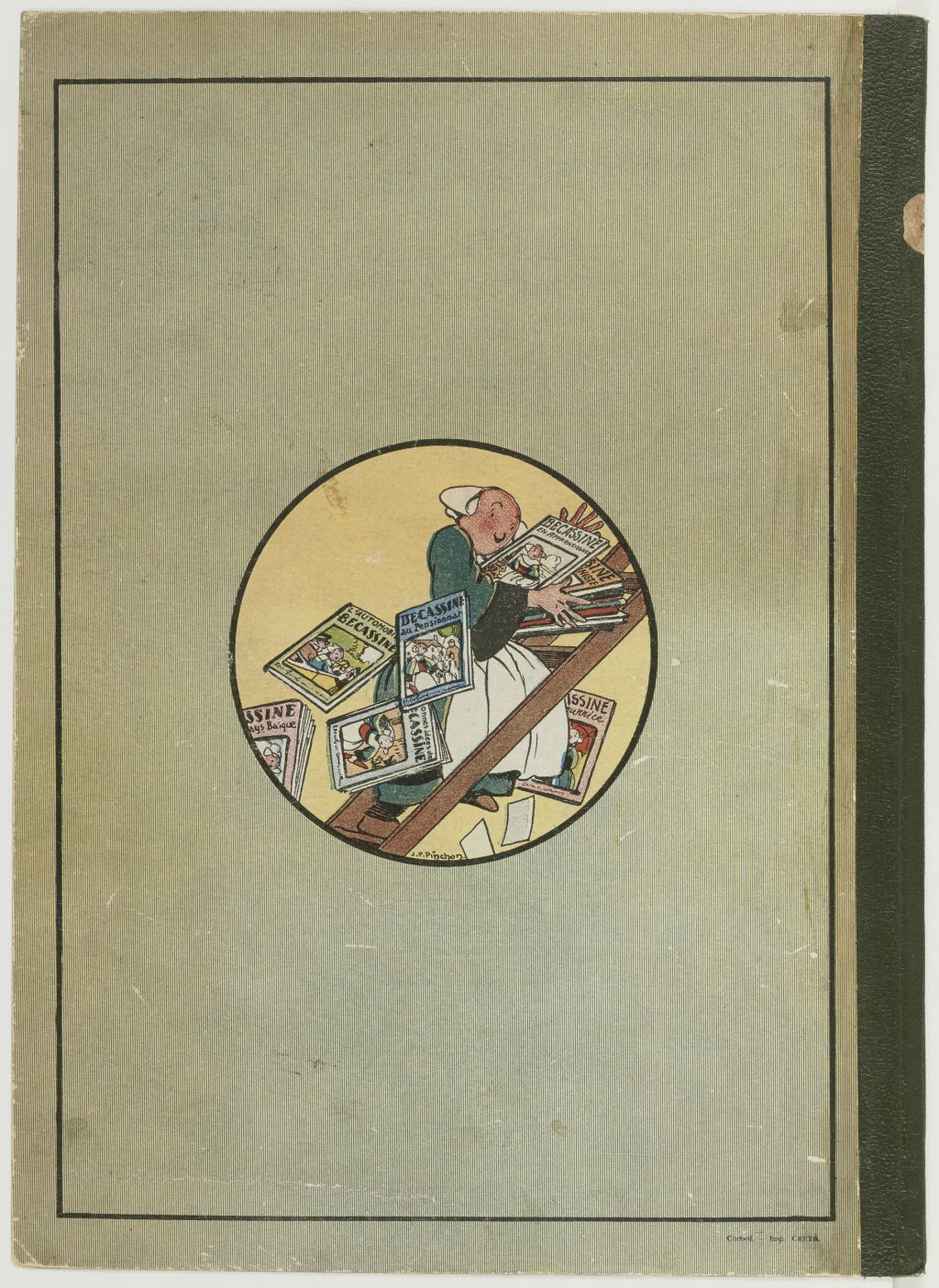 Bécassine – Bécassine, maîtresse d'école (1929), page 36. Caumery & J.-P. Pinchon. Domaine public. Source gallica.bnf.fr / BnF.