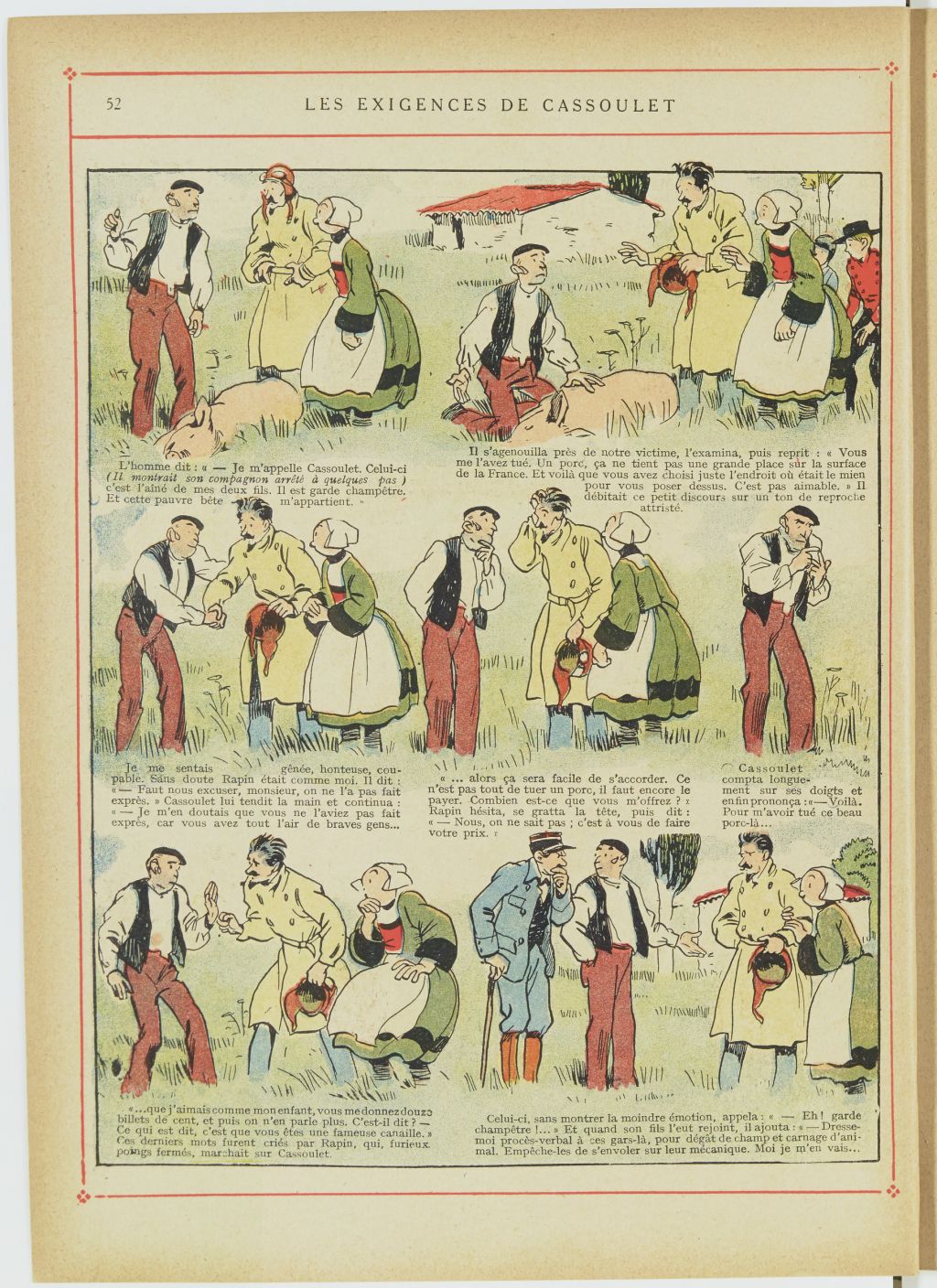 Bécassine – Bécassine en aéroplane (1930), page 53. Caumery & J.-P. Pinchon. Domaine public. Source gallica.bnf.fr / BnF.