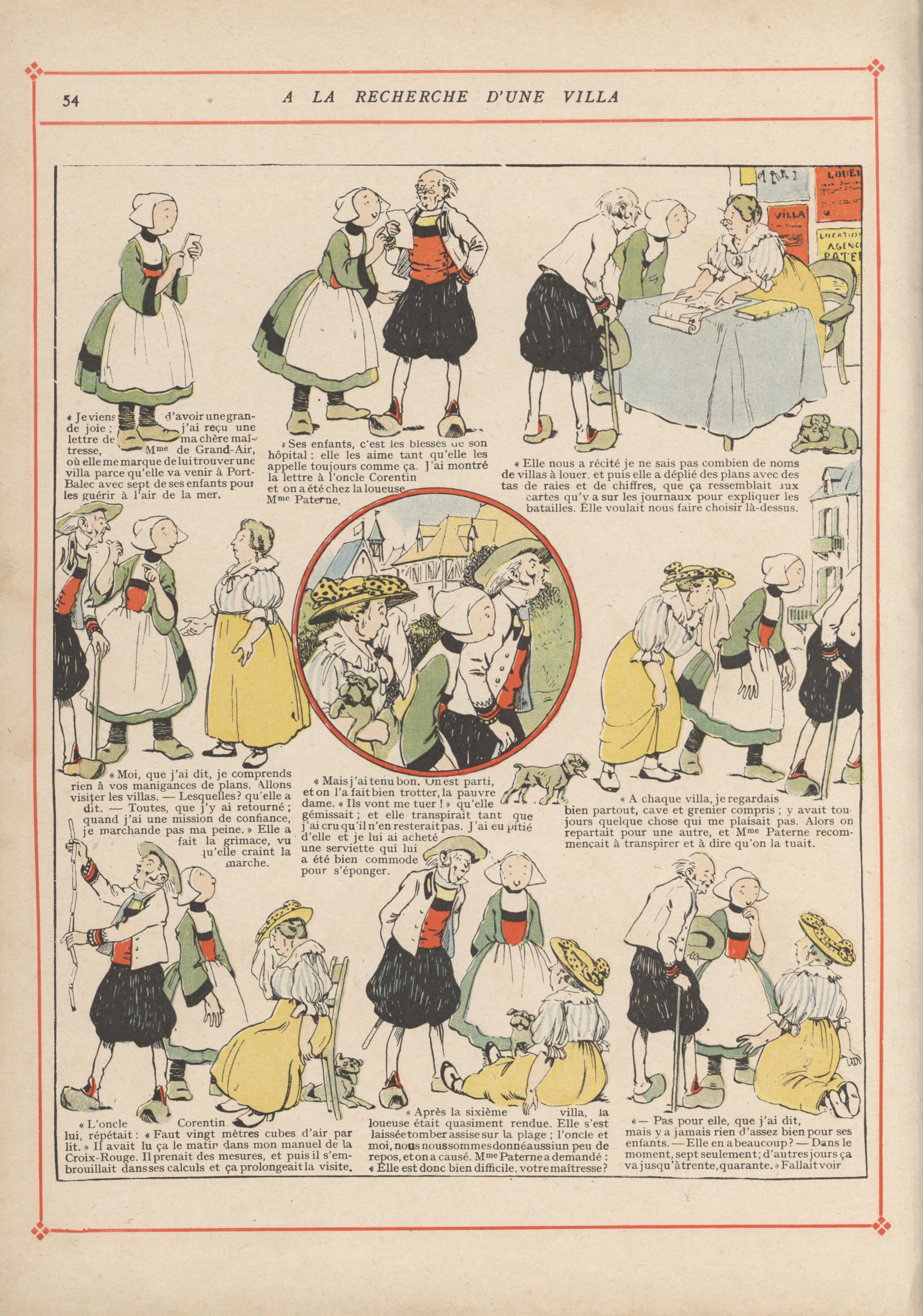 Bécassine – Bécassine pendant la guerre (1916), page 57. Caumery & J.-P. Pinchon. Domaine public.