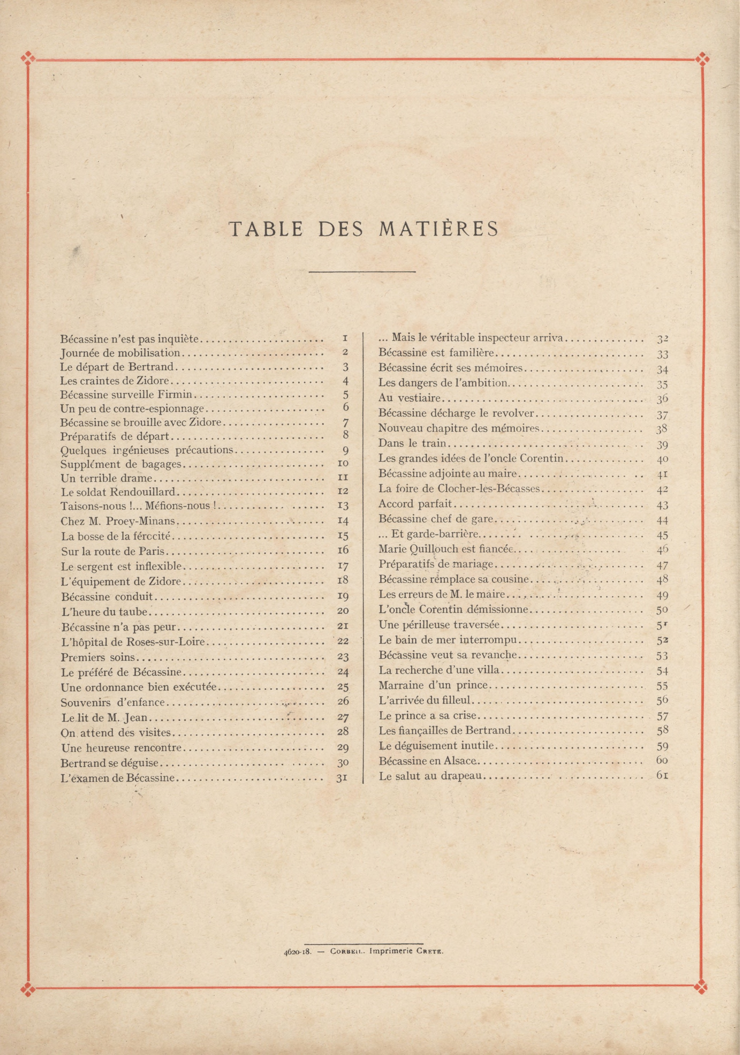 Bécassine – Bécassine pendant la guerre (1916), page 65. Caumery & J.-P. Pinchon. Domaine public.