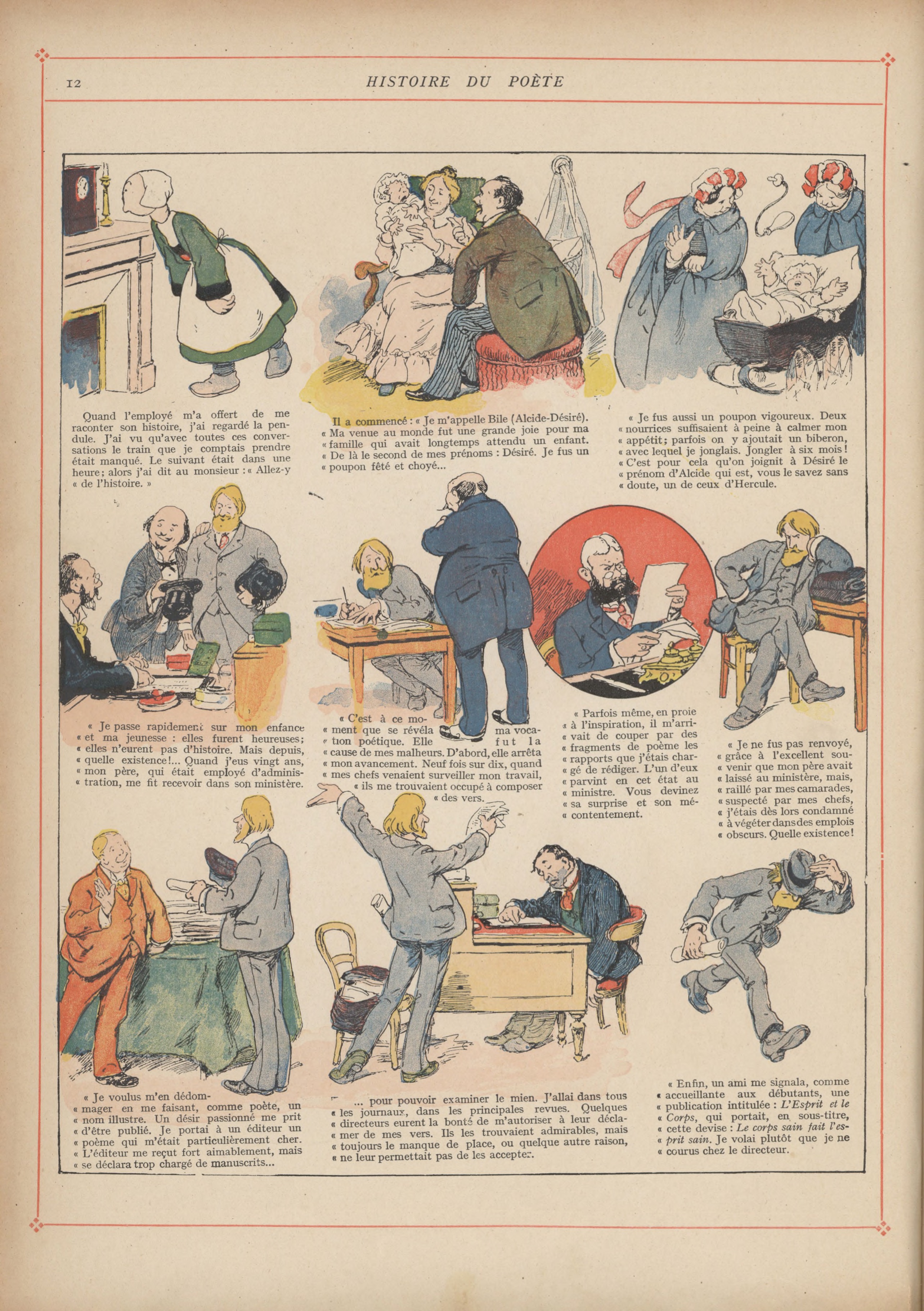 Bécassine – Bécassine mobilisée (1918), page 13. Caumery & J.-P. Pinchon. Domaine public.
