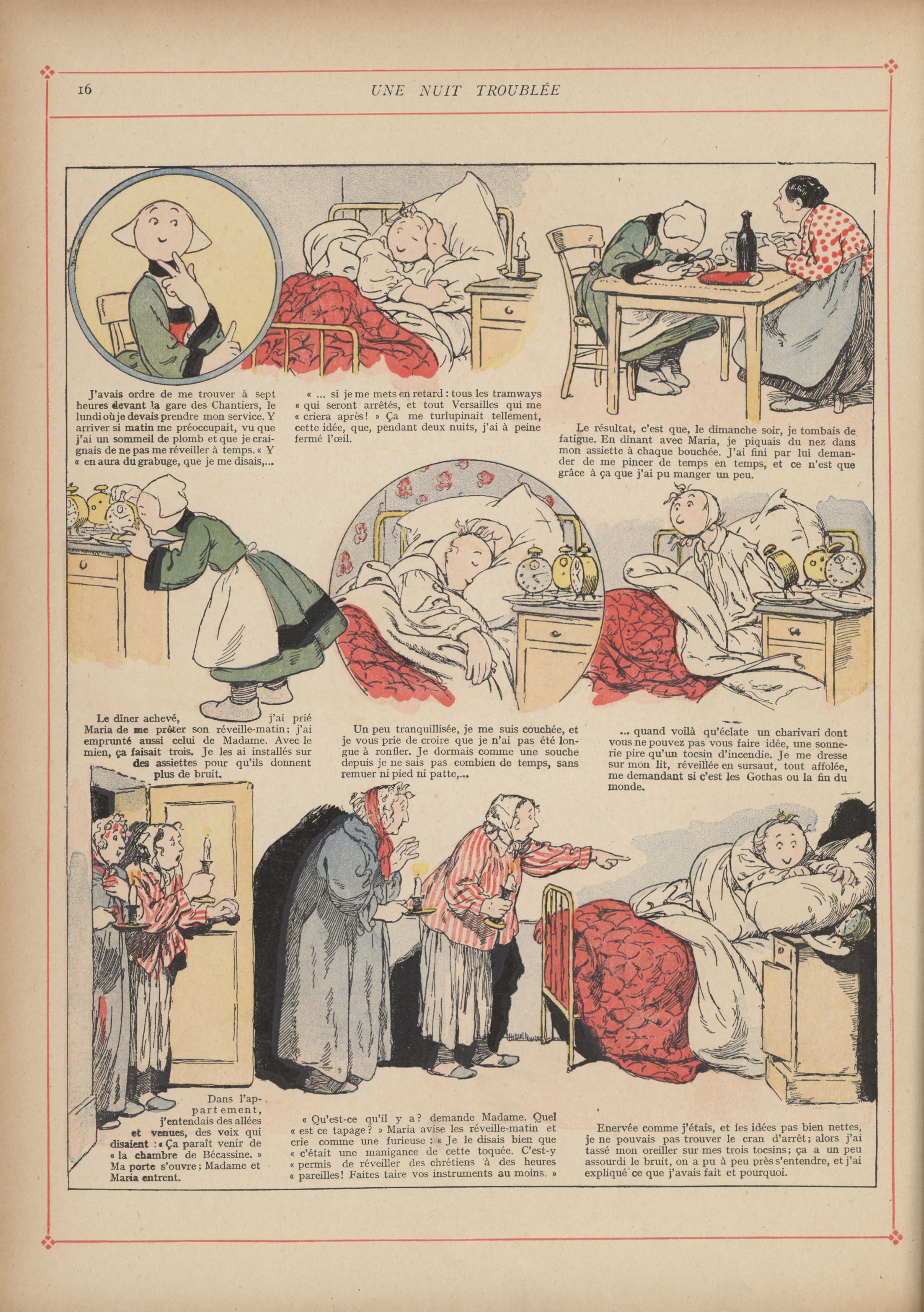 Bécassine – Bécassine mobilisée (1918), page 17. Caumery & J.-P. Pinchon. Domaine public.