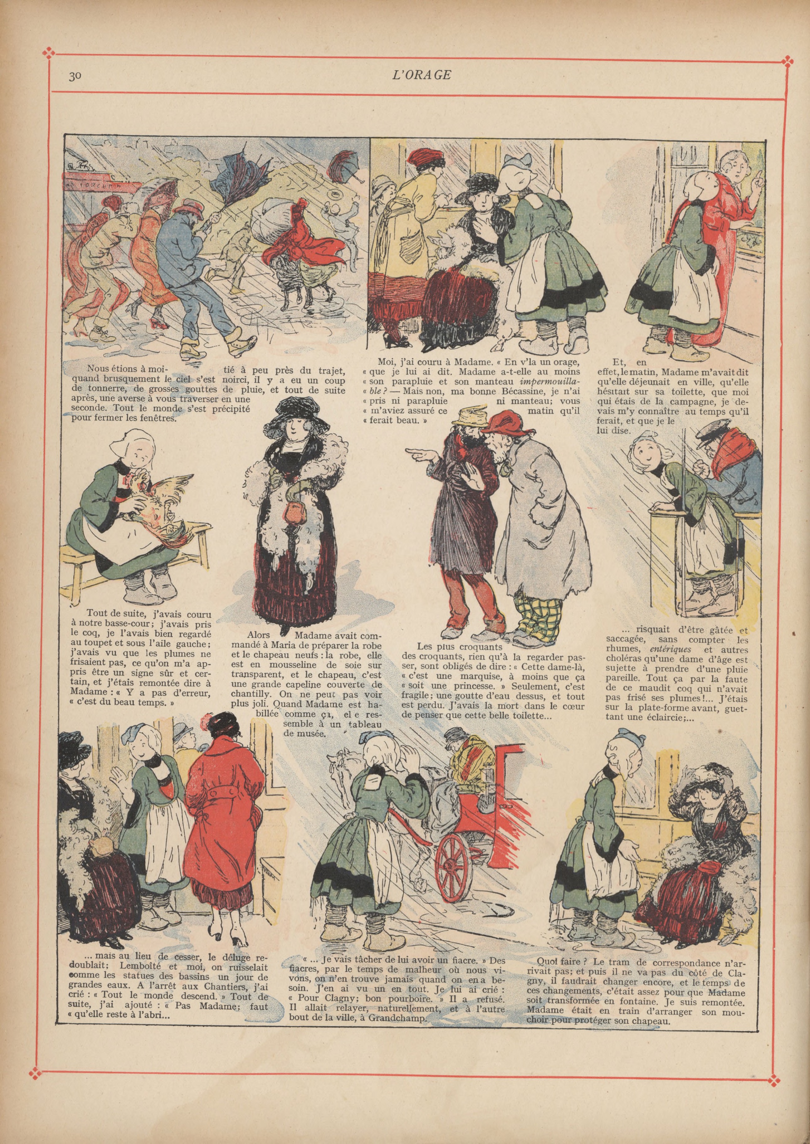 Bécassine – Bécassine mobilisée (1918), page 31. Caumery & J.-P. Pinchon. Domaine public.