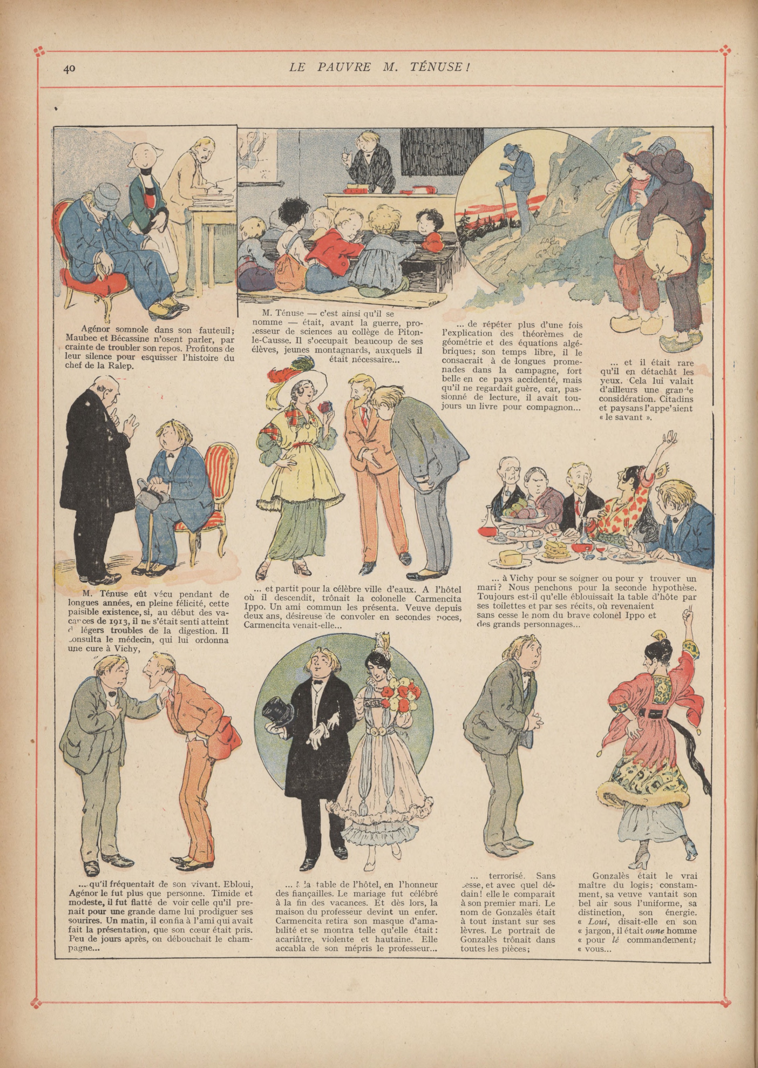 Bécassine – Bécassine mobilisée (1918), page 41. Caumery & J.-P. Pinchon. Domaine public.