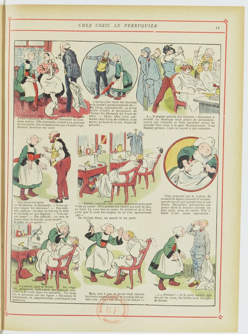 Bécassine – Bécassine chez les Turcs (1919), page 20. Caumery & J.-P. Pinchon. Domaine public. Source gallica.bnf.fr / BnF.