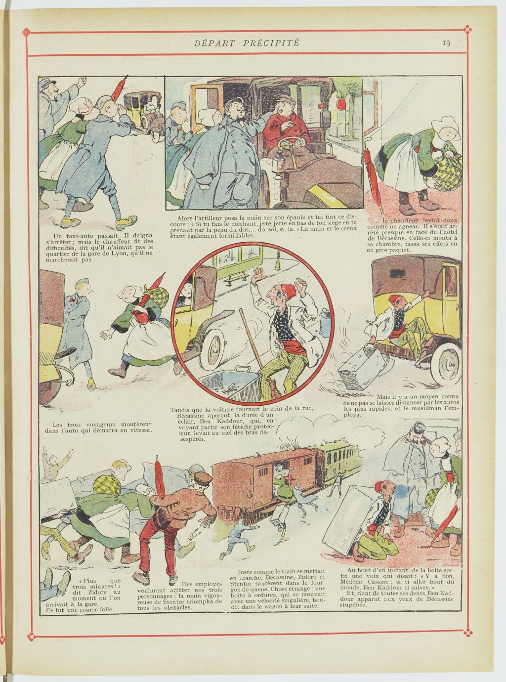 Bécassine – Bécassine chez les Turcs (1919), page 22. Caumery & J.-P. Pinchon. Domaine public. Source gallica.bnf.fr / BnF.