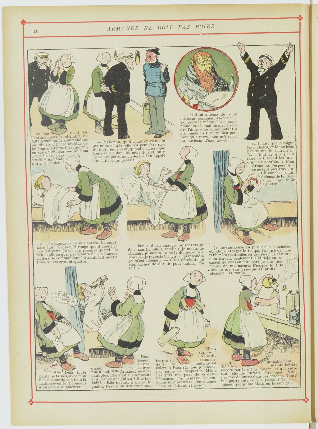 Bécassine – Bécassine chez les Turcs (1919), page 29. Caumery & J.-P. Pinchon. Domaine public. Source gallica.bnf.fr / BnF.
