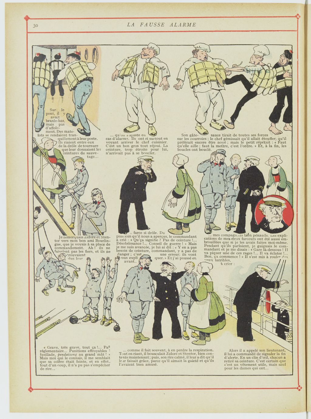 Bécassine – Bécassine chez les Turcs (1919), page 33. Caumery & J.-P. Pinchon. Domaine public. Source gallica.bnf.fr / BnF.