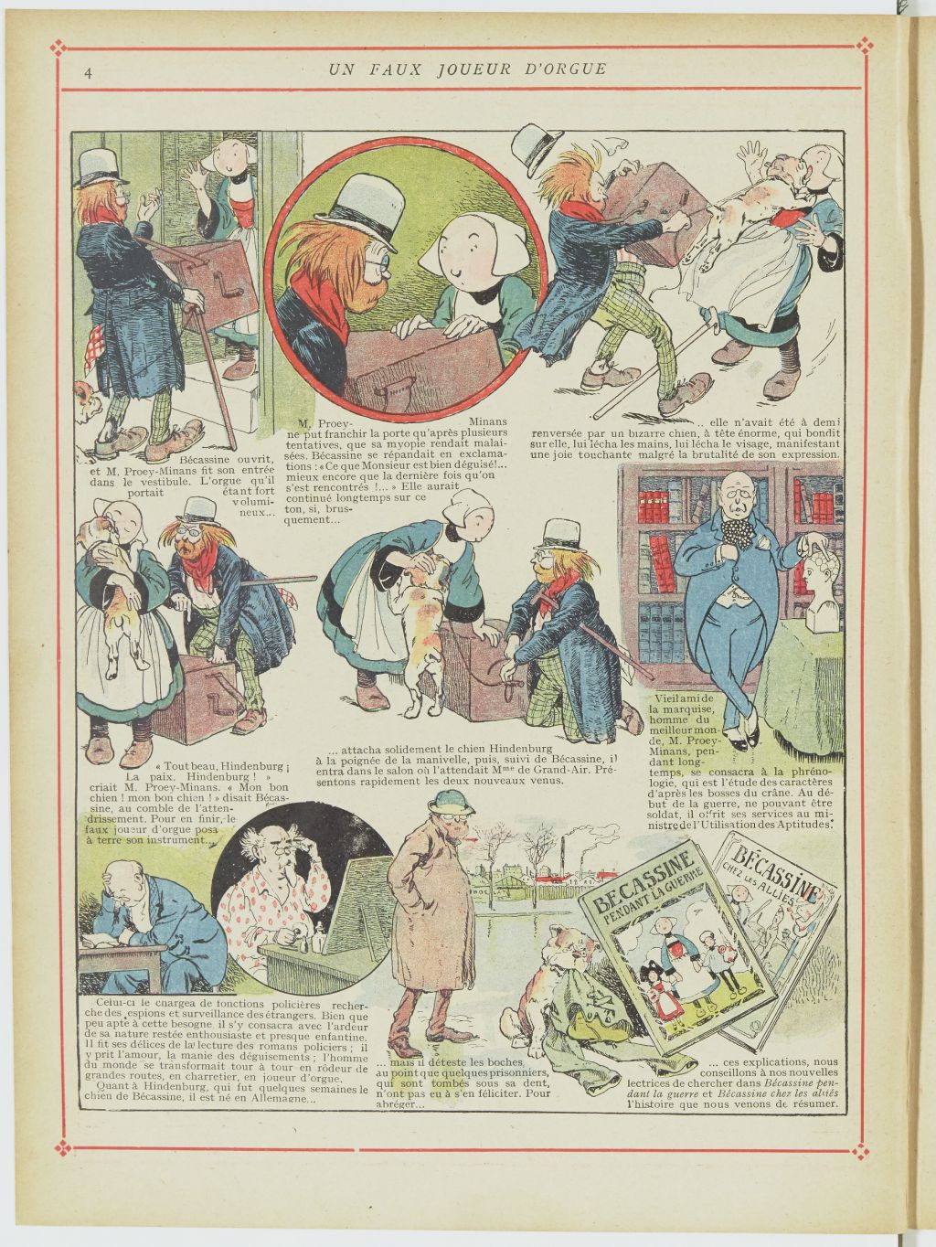 Bécassine – Bécassine chez les Turcs (1919), page 7. Caumery & J.-P. Pinchon. Domaine public. Source gallica.bnf.fr / BnF.