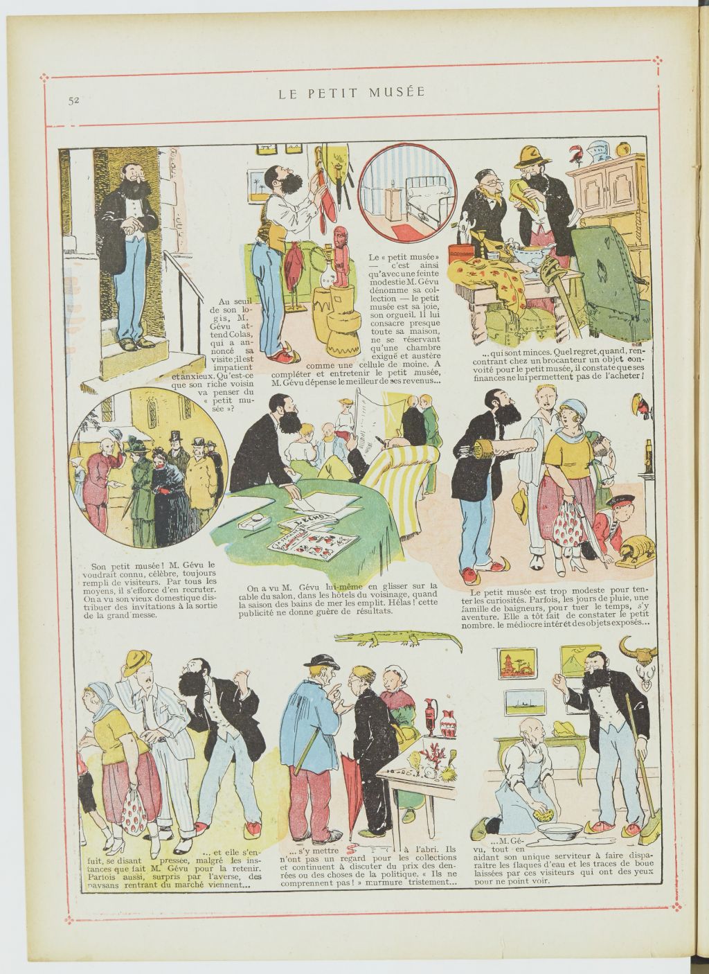 Bécassine – Les Cent Métiers de Bécassine (1920), page 53. Caumery & J.-P. Pinchon. Domaine public. Source gallica.bnf.fr / BnF.
