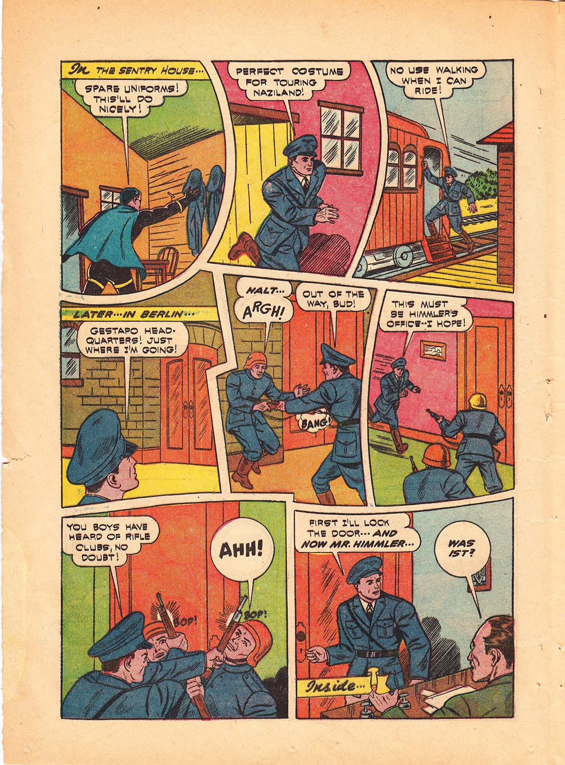 Black Terror, page 22. Black Terror. Public domain in the United States. Intended scans: Digital Comic Museum and Comic Book Plus. https://digitalcomicmuseum.com/