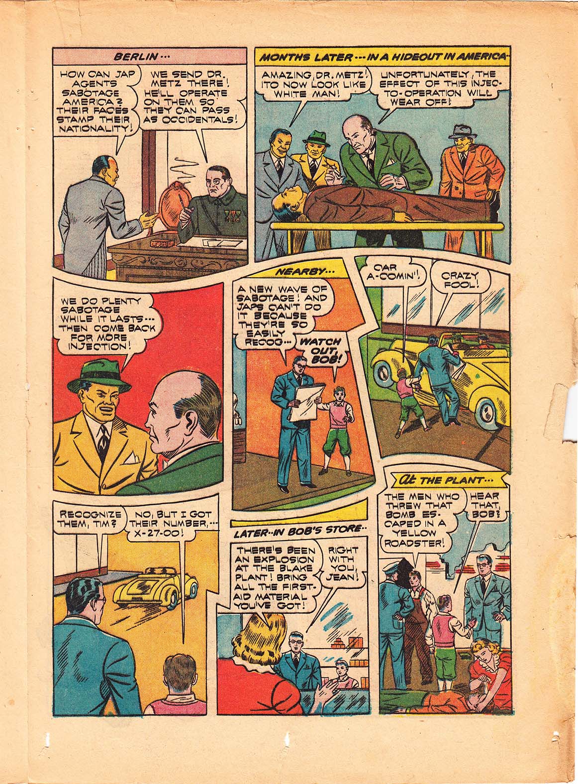 Black Terror, page 33. Black Terror. Public domain in the United States. Intended scans: Digital Comic Museum and Comic Book Plus. https://digitalcomicmuseum.com/