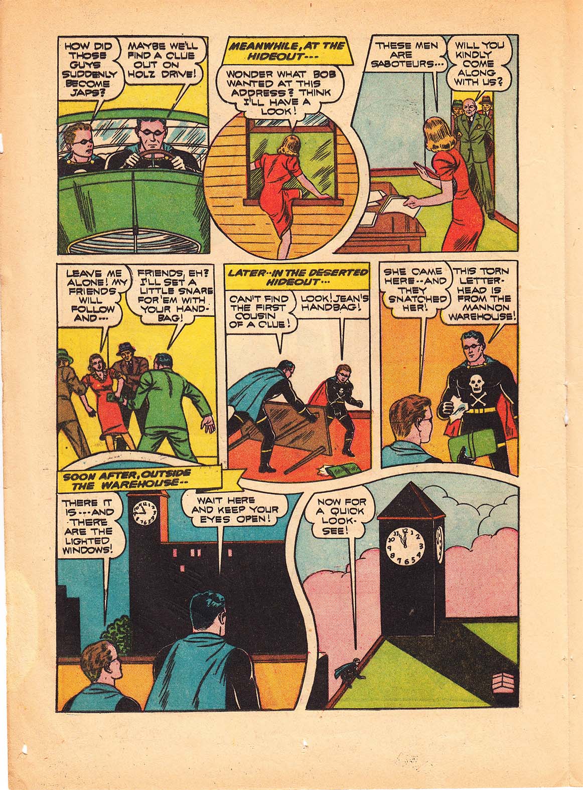 Black Terror, page 38. Black Terror. Public domain in the United States. Intended scans: Digital Comic Museum and Comic Book Plus. https://digitalcomicmuseum.com/