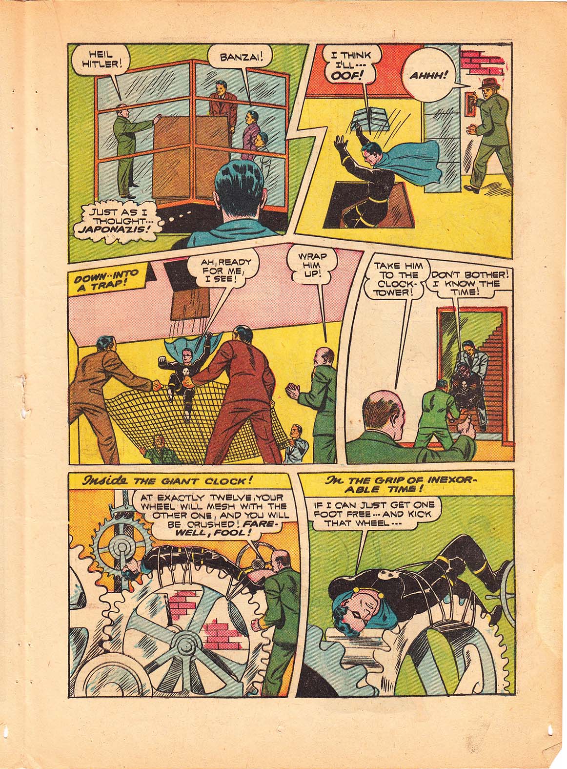 Black Terror, page 39. Black Terror. Public domain in the United States. Intended scans: Digital Comic Museum and Comic Book Plus. https://digitalcomicmuseum.com/