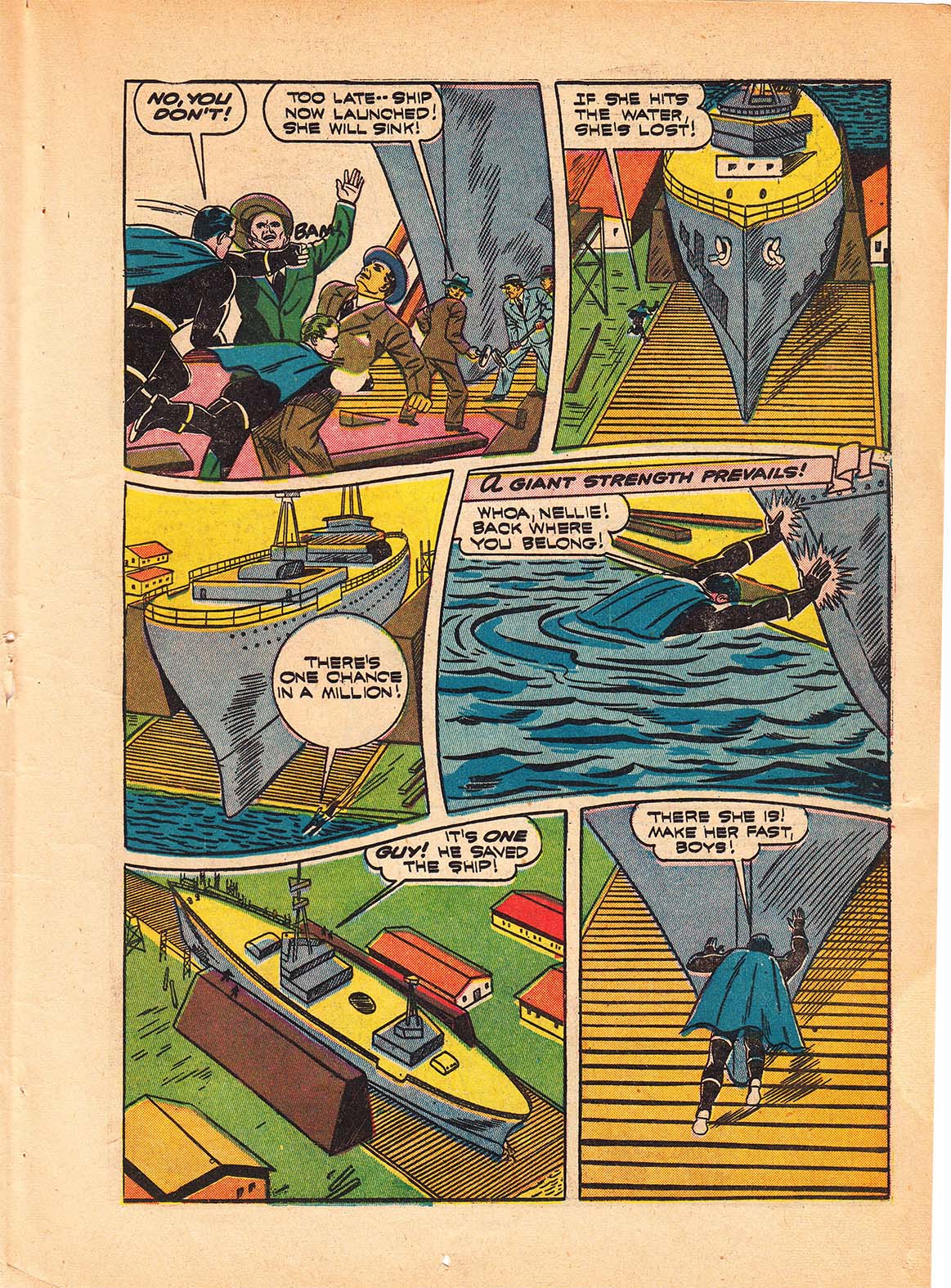 Black Terror, page 43. Black Terror. Public domain in the United States. Intended scans: Digital Comic Museum and Comic Book Plus. https://digitalcomicmuseum.com/