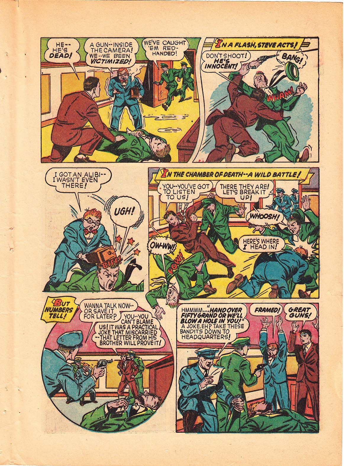 Black Terror, page 49. Black Terror. Public domain in the United States. Intended scans: Digital Comic Museum and Comic Book Plus. https://digitalcomicmuseum.com/