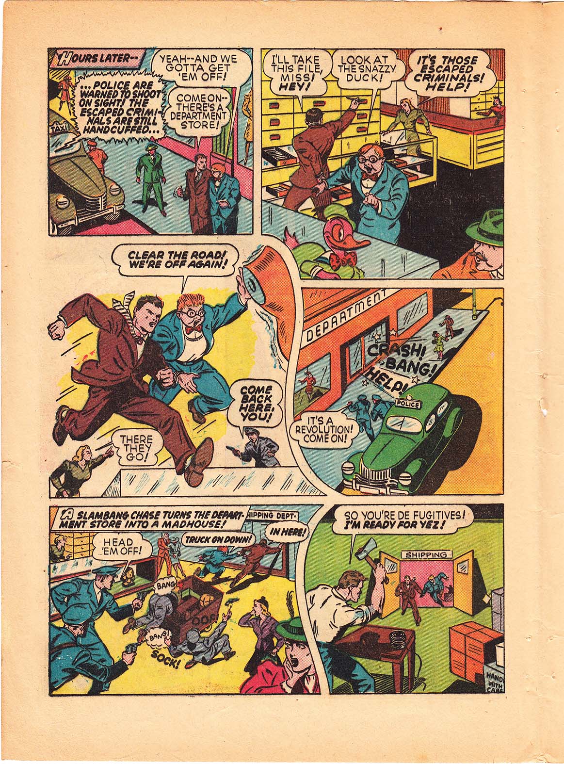 Black Terror, page 52. Black Terror. Public domain in the United States. Intended scans: Digital Comic Museum and Comic Book Plus. https://digitalcomicmuseum.com/