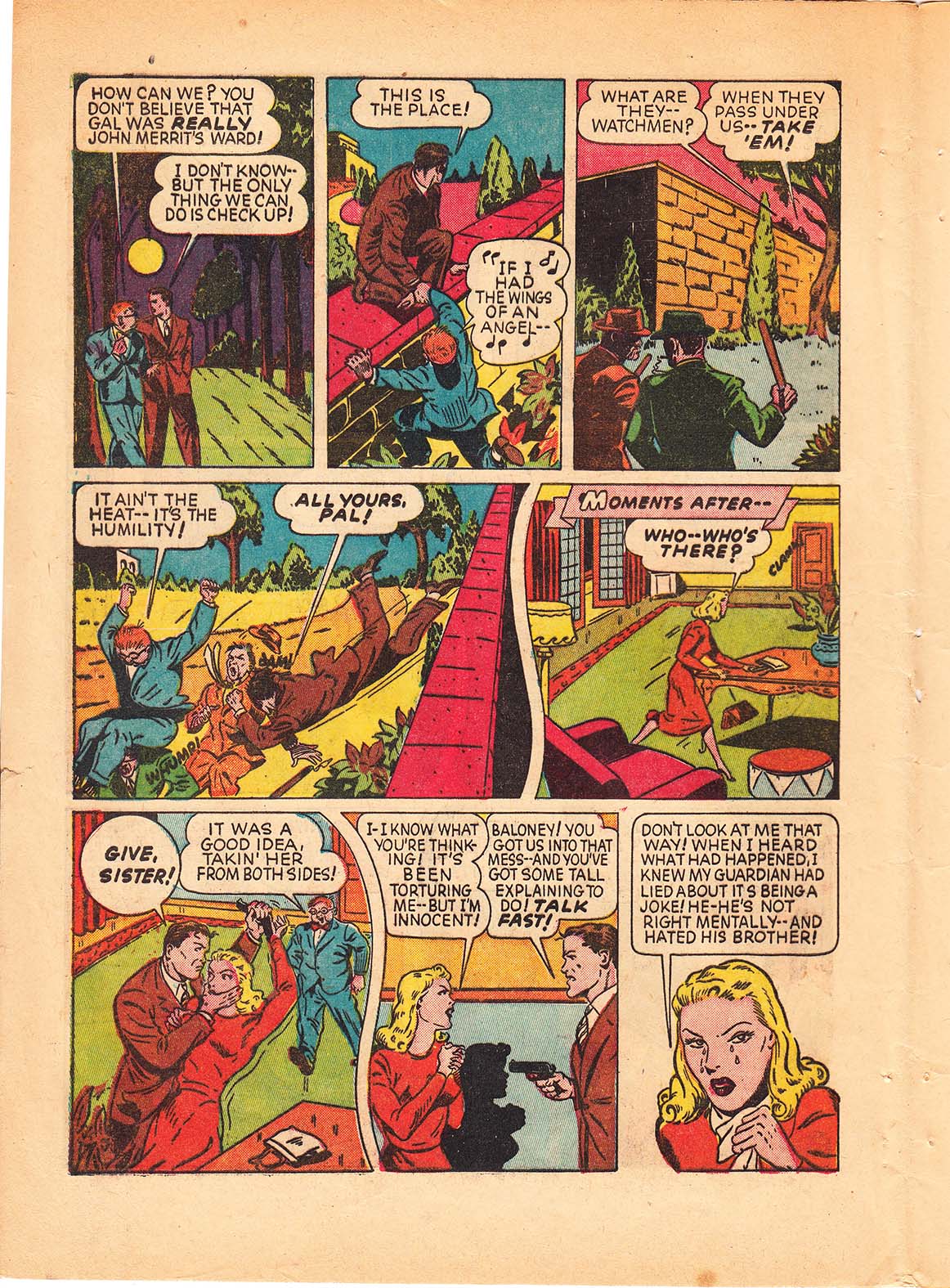 Black Terror, page 54. Black Terror. Public domain in the United States. Intended scans: Digital Comic Museum and Comic Book Plus. https://digitalcomicmuseum.com/