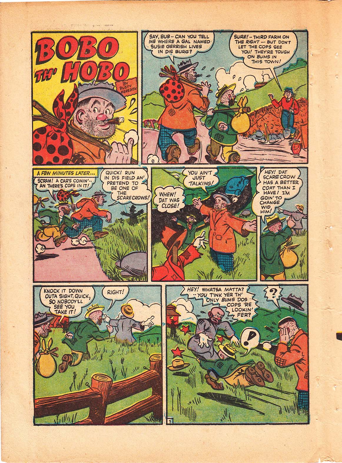 Black Terror, page 64. Black Terror. Public domain in the United States. Intended scans: Digital Comic Museum and Comic Book Plus. https://digitalcomicmuseum.com/