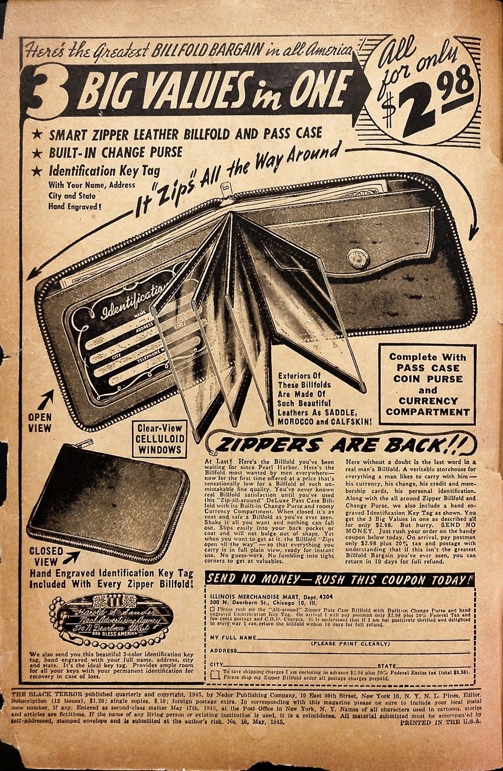 Black Terror, page 2. Black Terror. Public domain in the United States. Intended scans: Digital Comic Museum and Comic Book Plus. https://digitalcomicmuseum.com/
