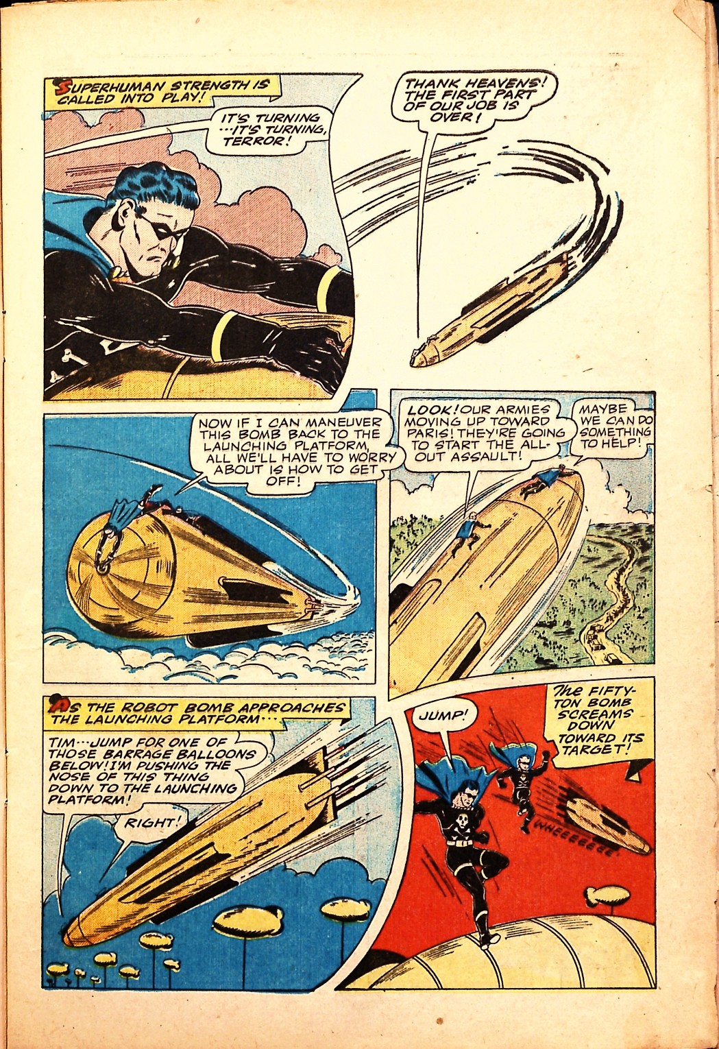 Black Terror, page 13. Black Terror. Public domain in the United States. Intended scans: Digital Comic Museum and Comic Book Plus. https://digitalcomicmuseum.com/
