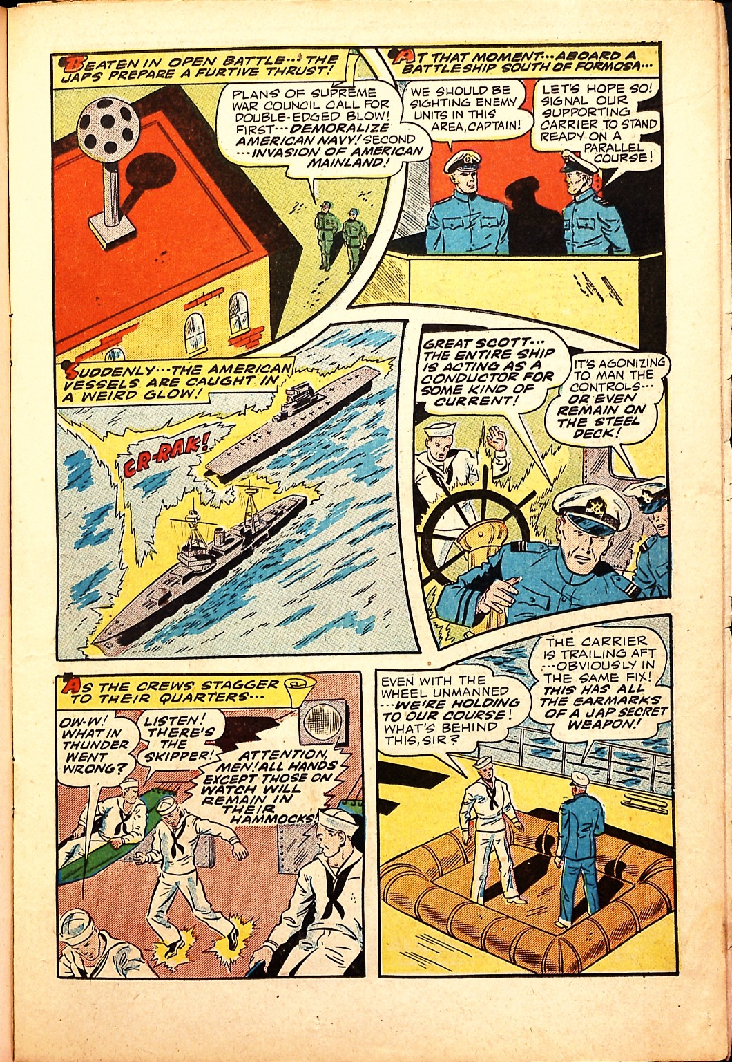 Black Terror, page 17. Black Terror. Public domain in the United States. Intended scans: Digital Comic Museum and Comic Book Plus. https://digitalcomicmuseum.com/