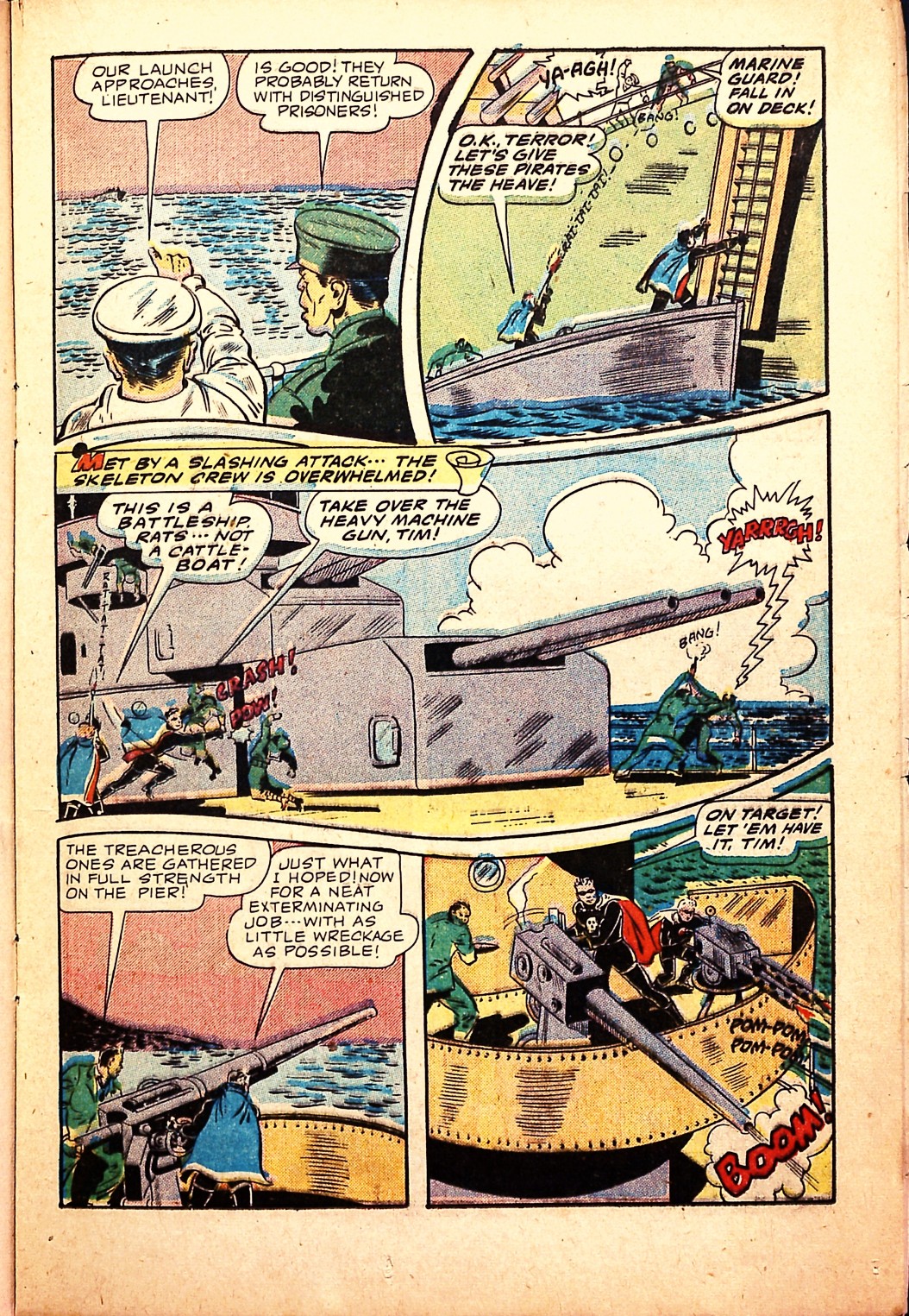 Black Terror, page 23. Black Terror. Public domain in the United States. Intended scans: Digital Comic Museum and Comic Book Plus. https://digitalcomicmuseum.com/