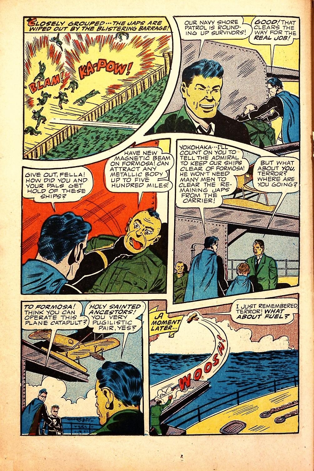 Black Terror, page 24. Black Terror. Public domain in the United States. Intended scans: Digital Comic Museum and Comic Book Plus. https://digitalcomicmuseum.com/
