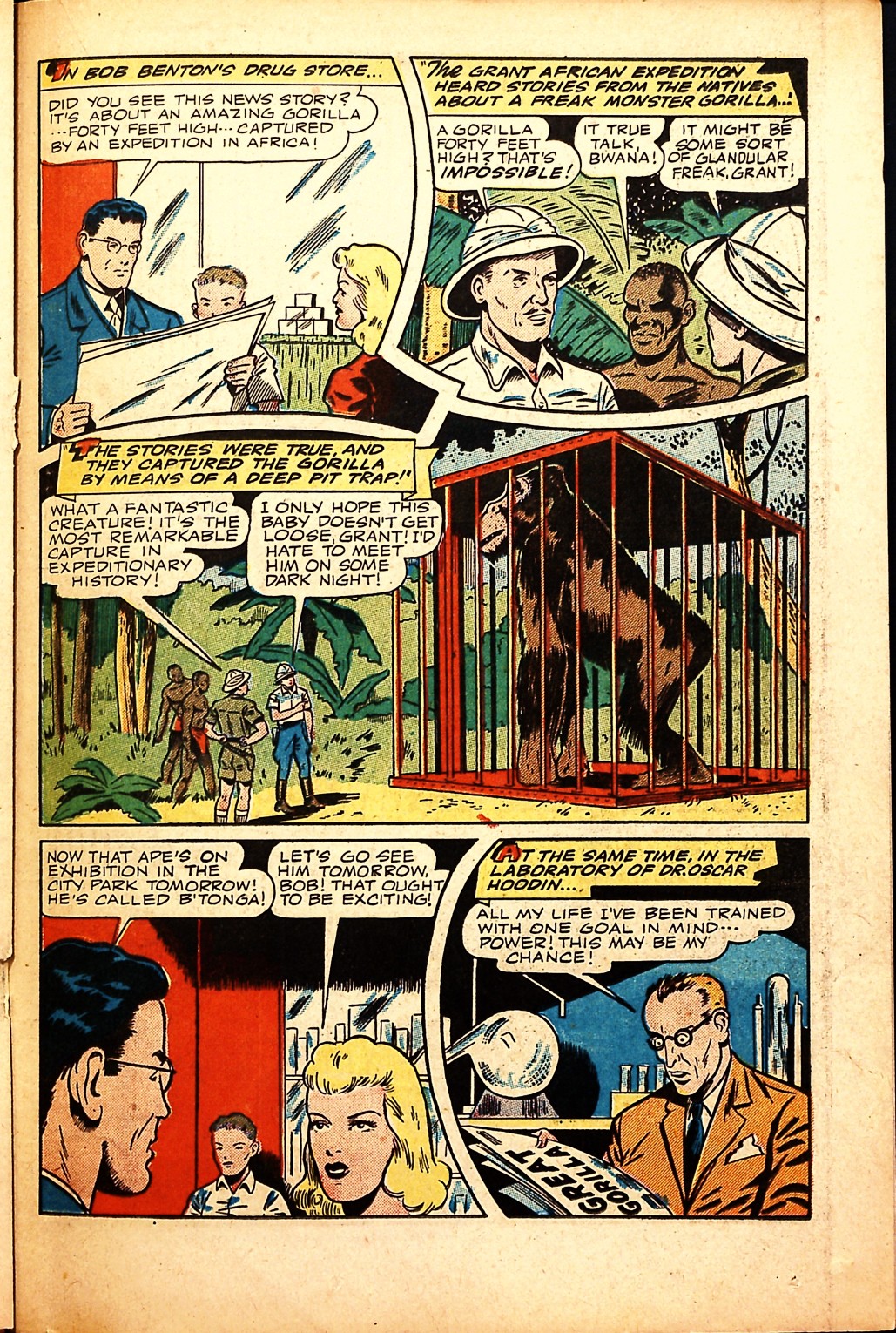 Black Terror, page 29. Black Terror. Public domain in the United States. Intended scans: Digital Comic Museum and Comic Book Plus. https://digitalcomicmuseum.com/